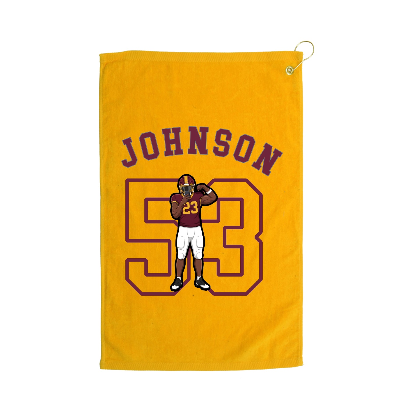 Golf Towel — Shirsey Arch in Gold