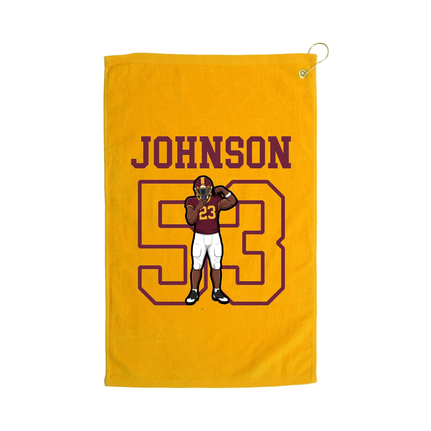 Golf Towel — Shirsey in Gold