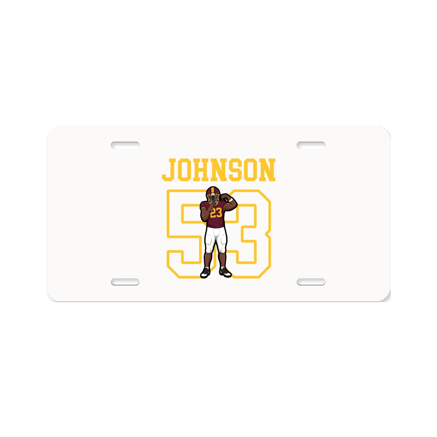 License Plate — Shirsey in Classic
