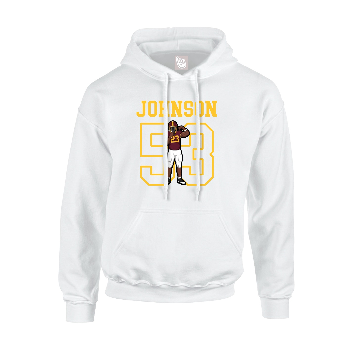 Youth Hoodie — Shirsey in White