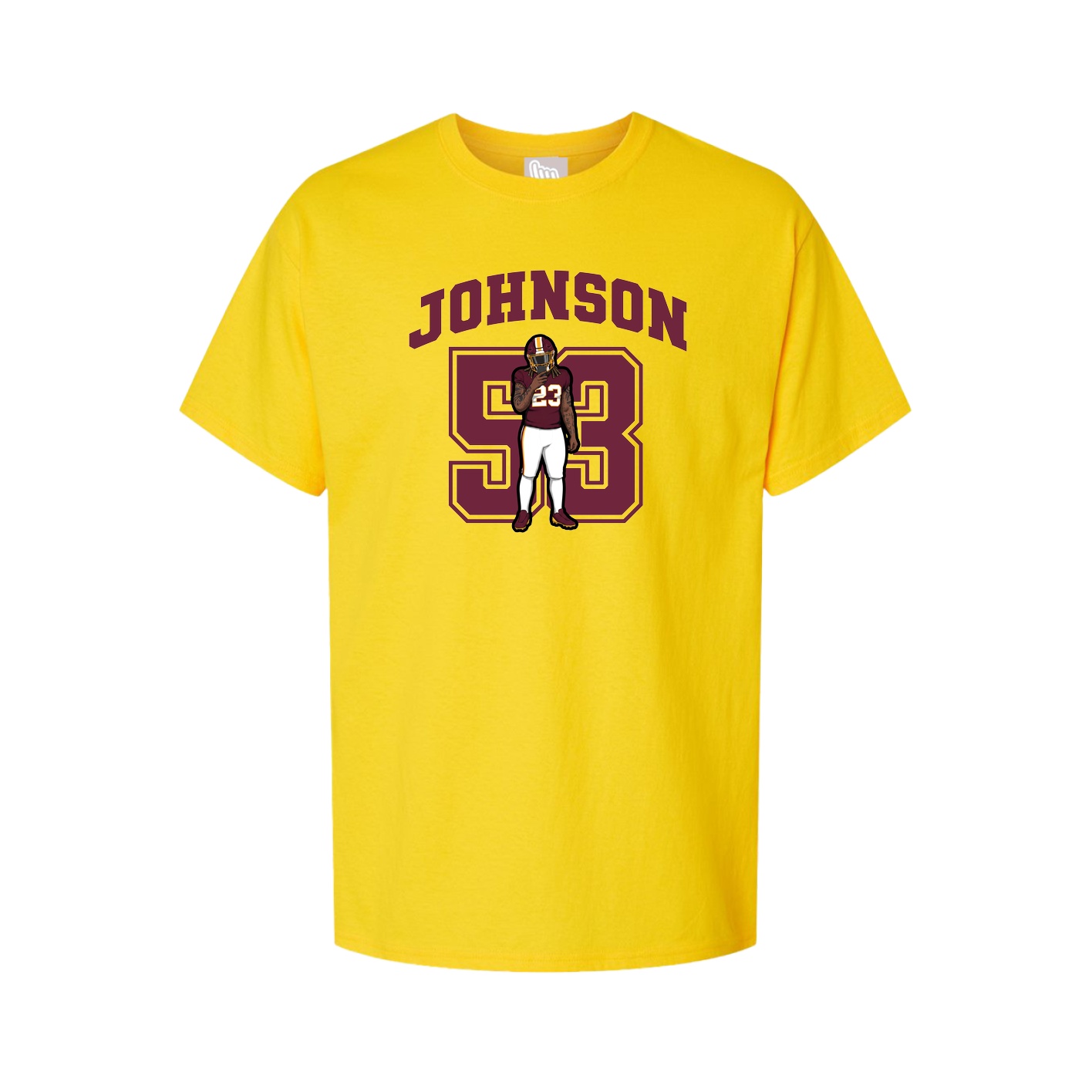 Tee — Number in Gold