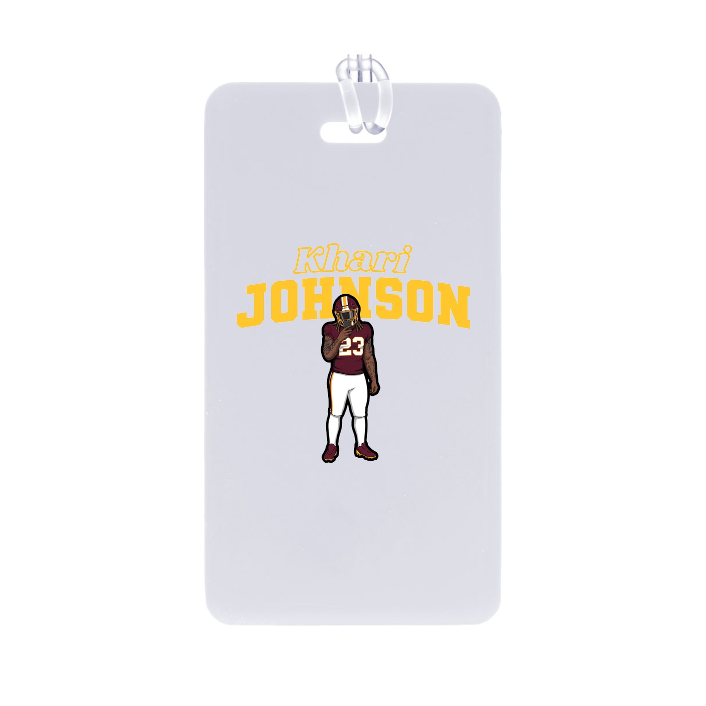 Bag Tag — Name Arch in Classic