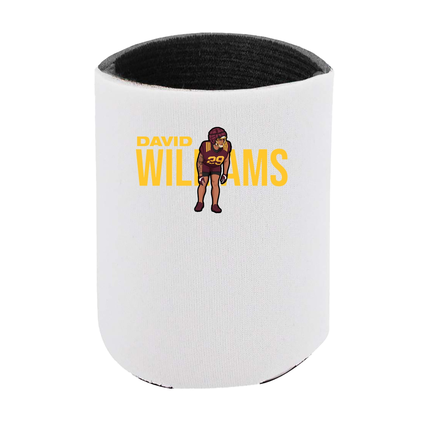 Can Holder — Player Name in White
