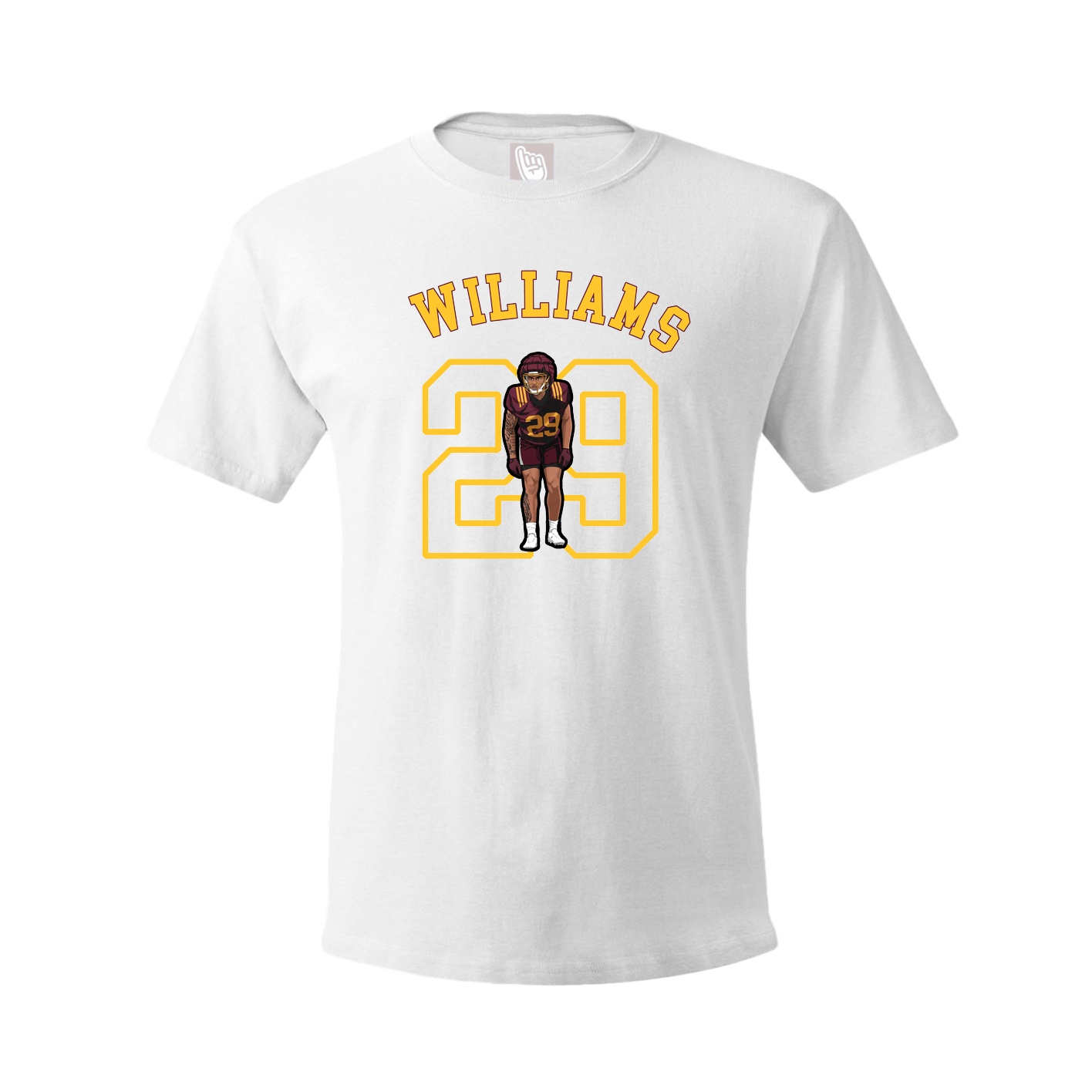 Youth Tee — Shirsey Arch in White