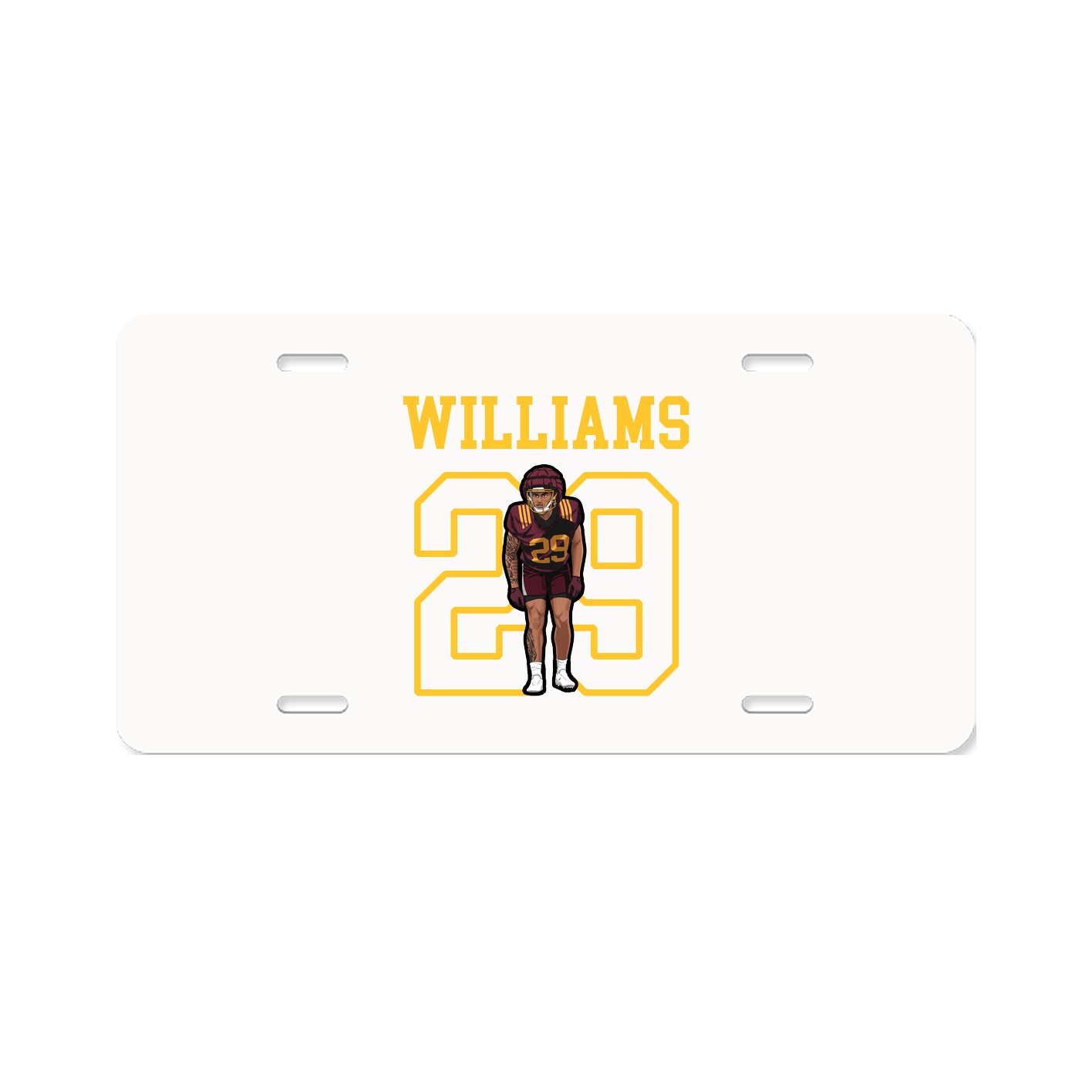 License Plate — Shirsey in Classic