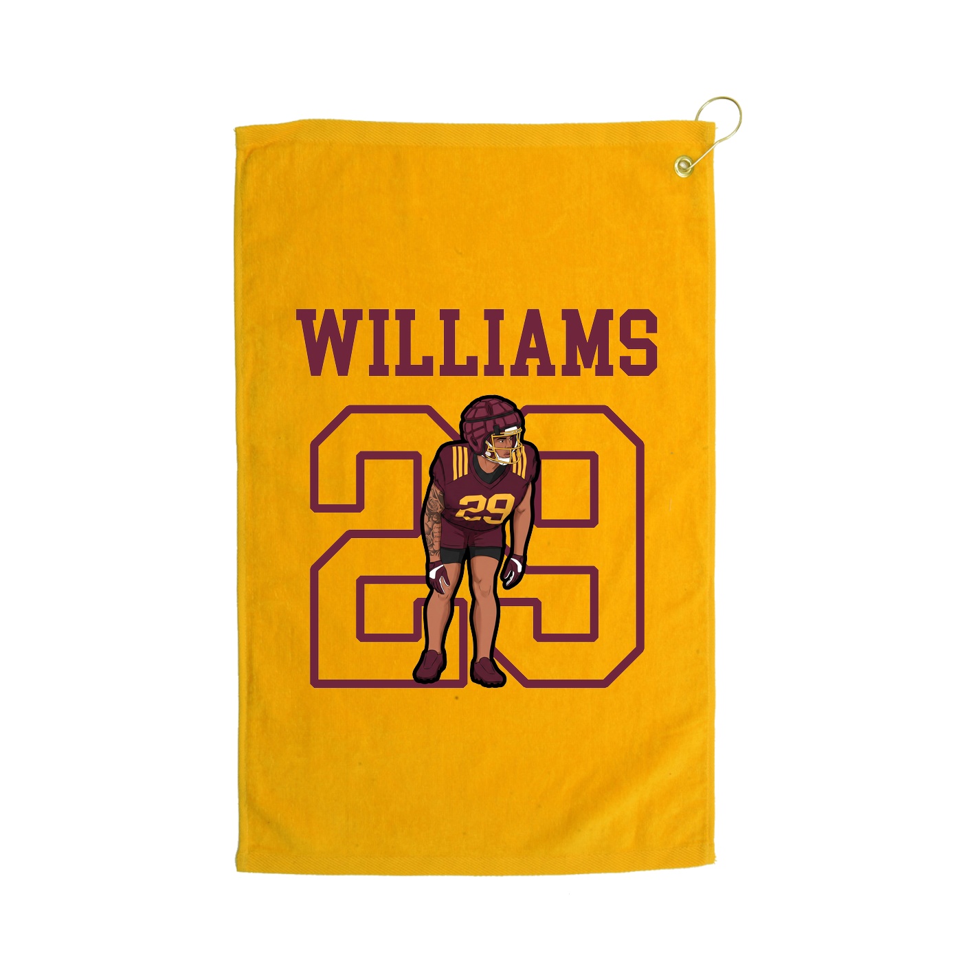 Golf Towel — Shirsey in Gold