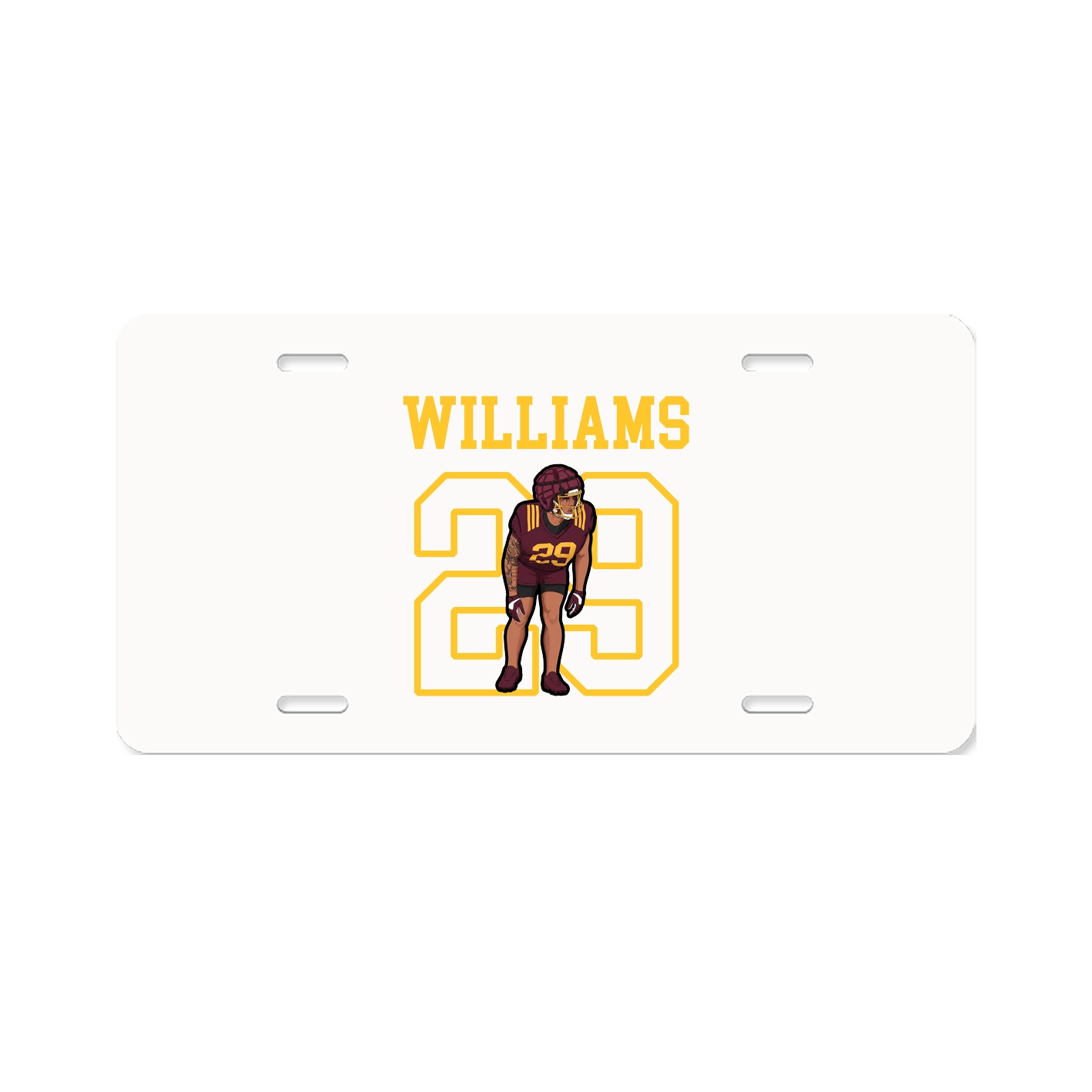 License Plate — Shirsey in Classic