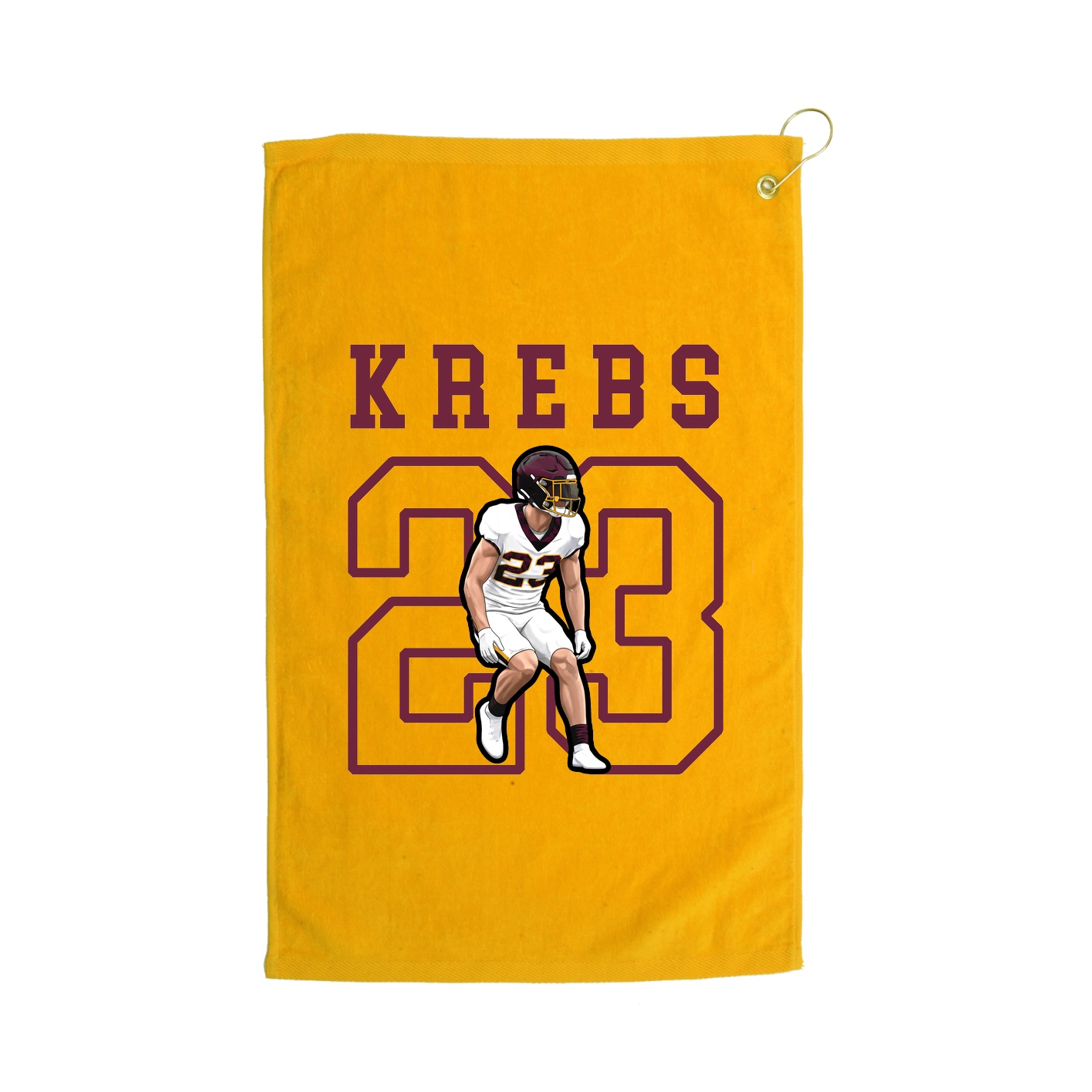 Golf Towel — Shirsey in Gold