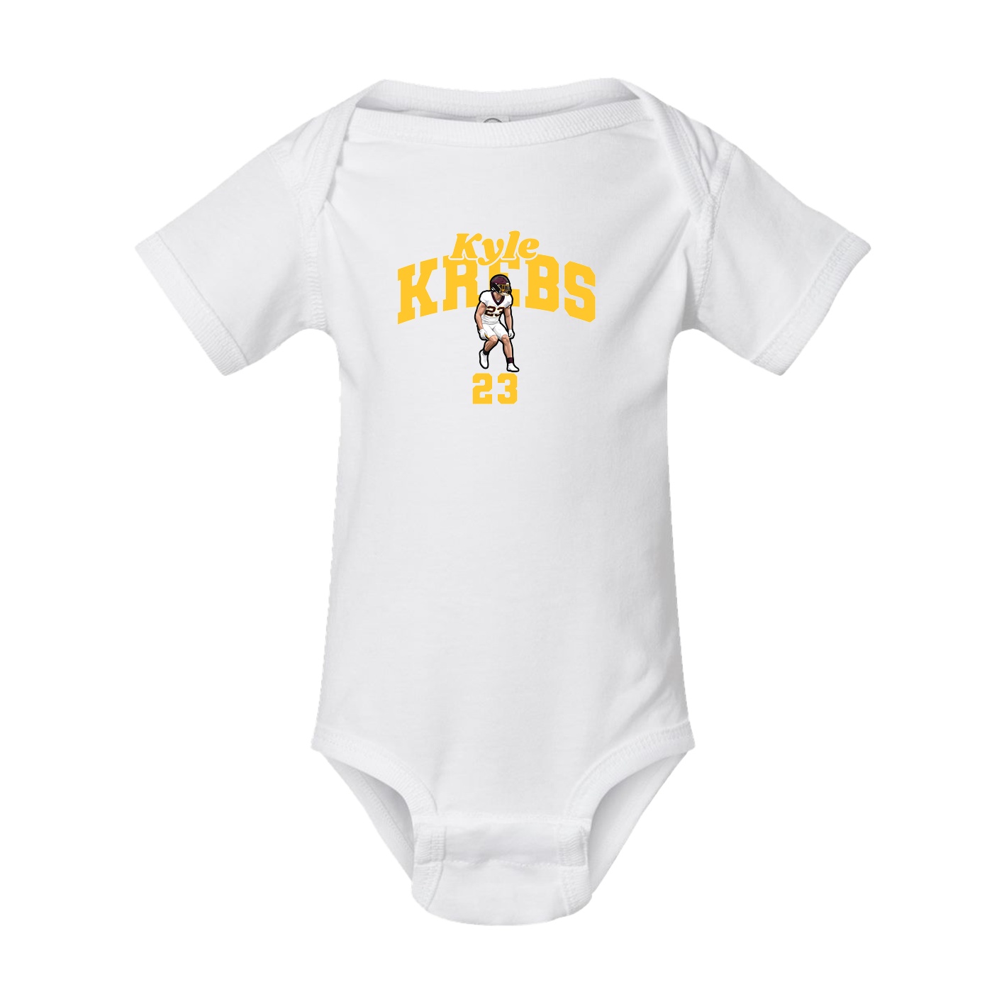 Baby Onesie — Signature Arch in White