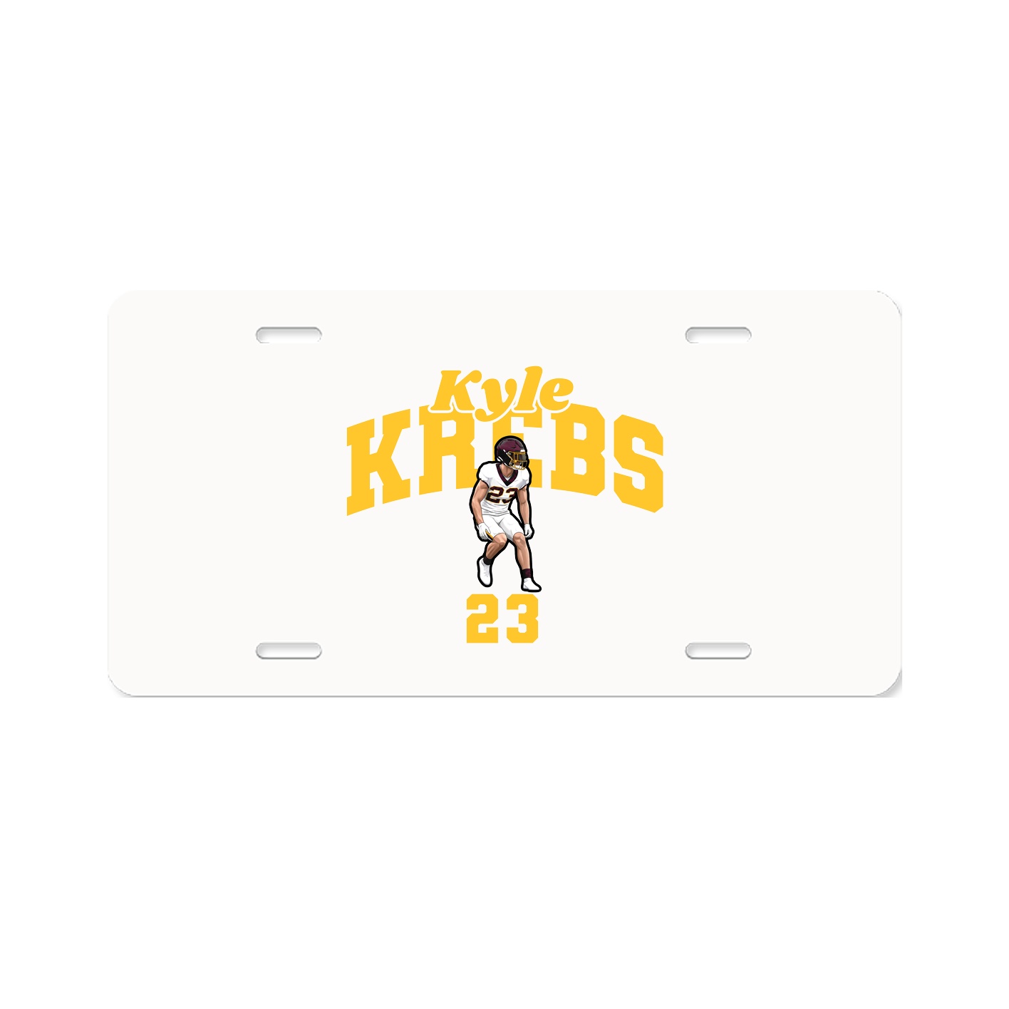 License Plate — Signature Arch in Classic