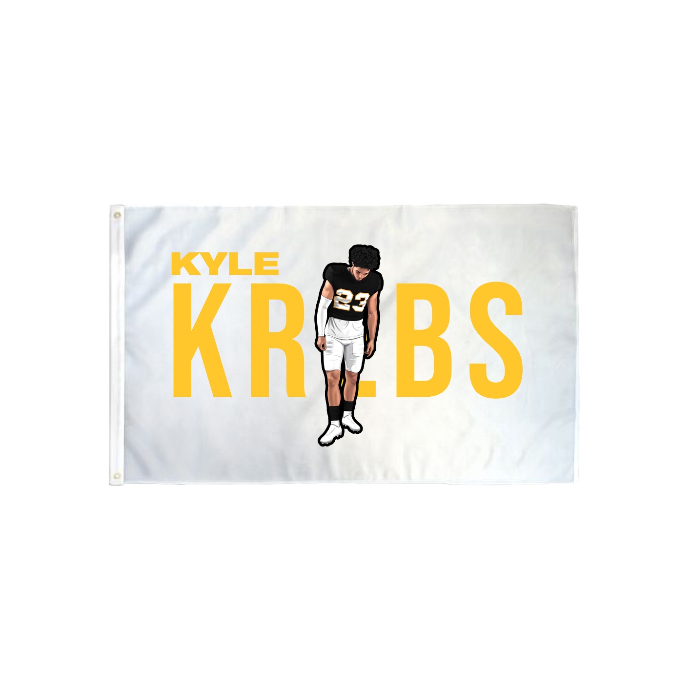 3x5 Flag — Player Name in Classic