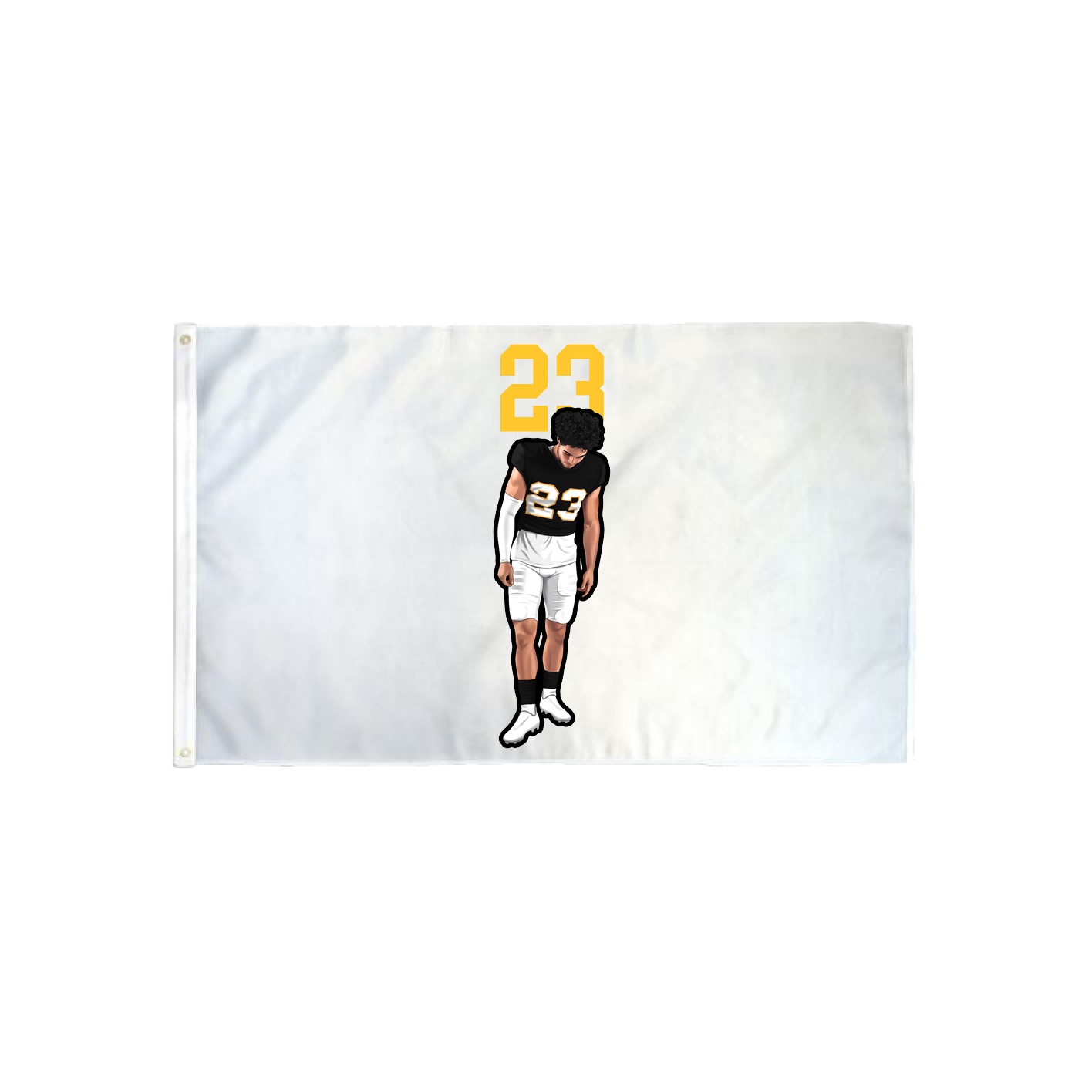 3x5 Flag — Number Top in Classic