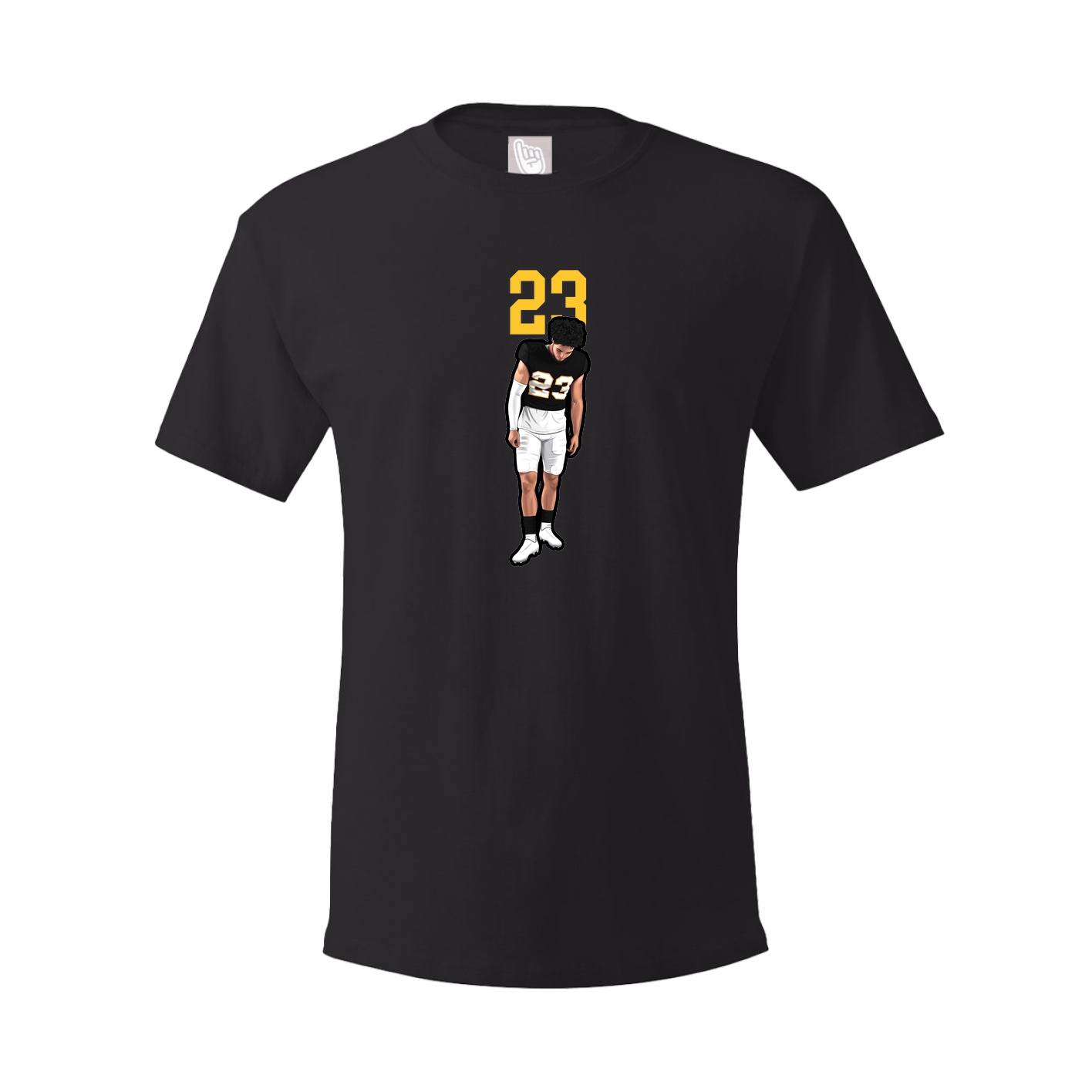 Tee — Number Top in Black