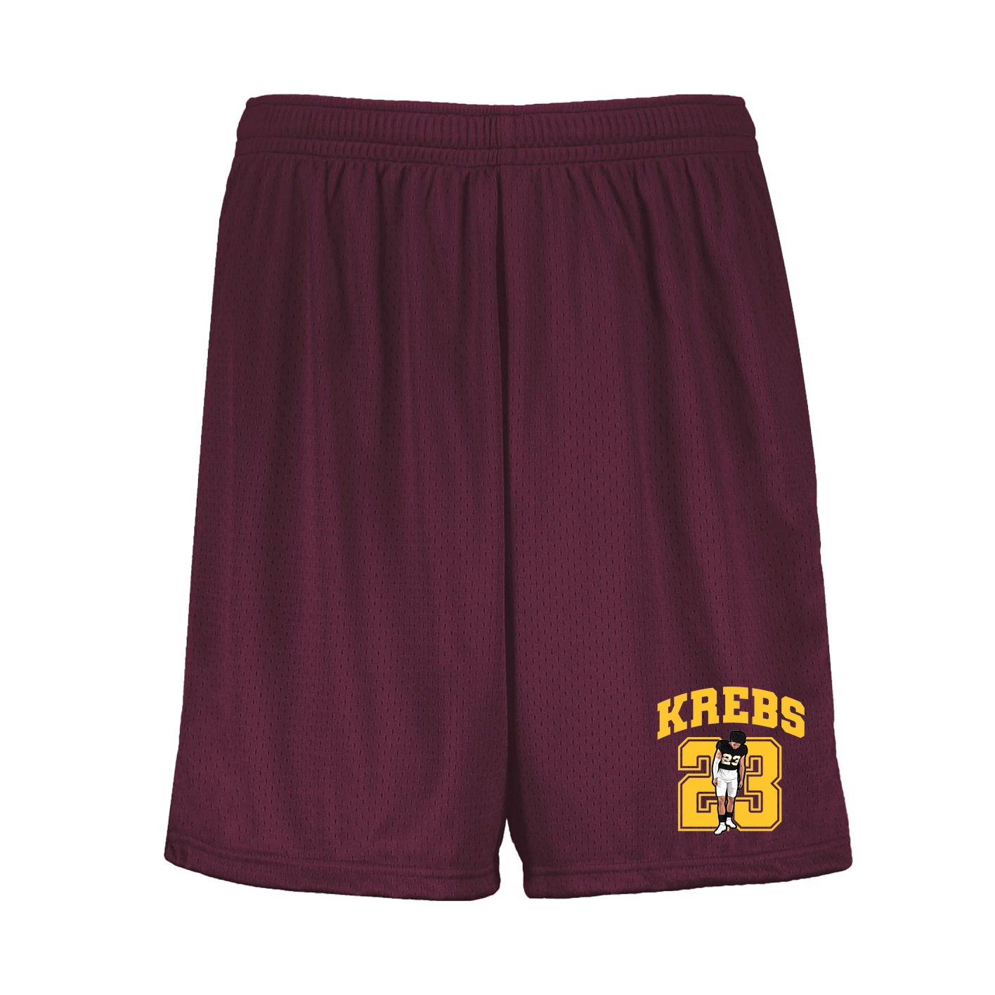 Shorts — Number in Maroon