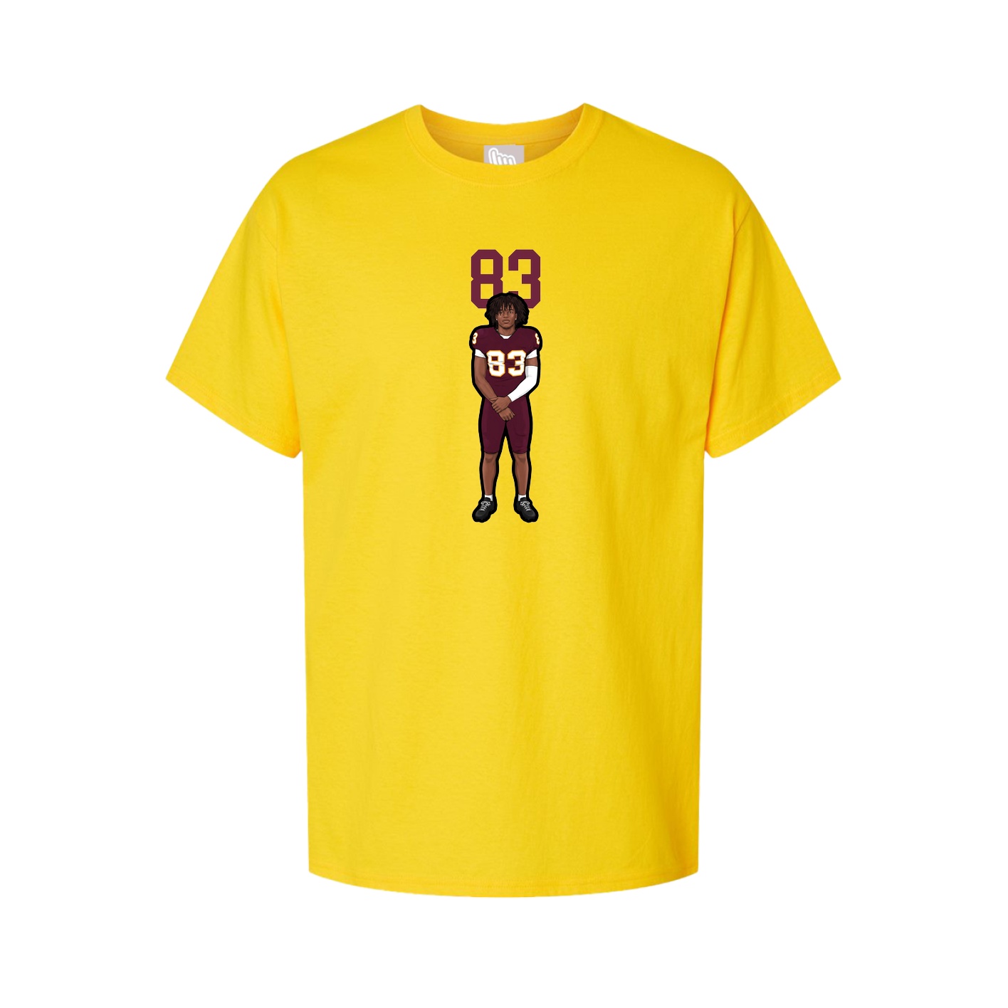 Tee — Number Top in Gold