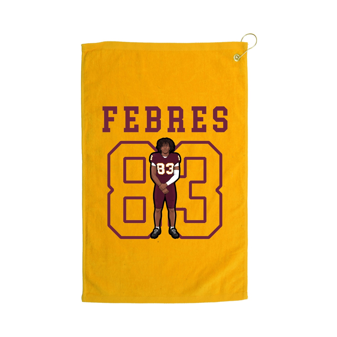 Golf Towel — Shirsey in Gold