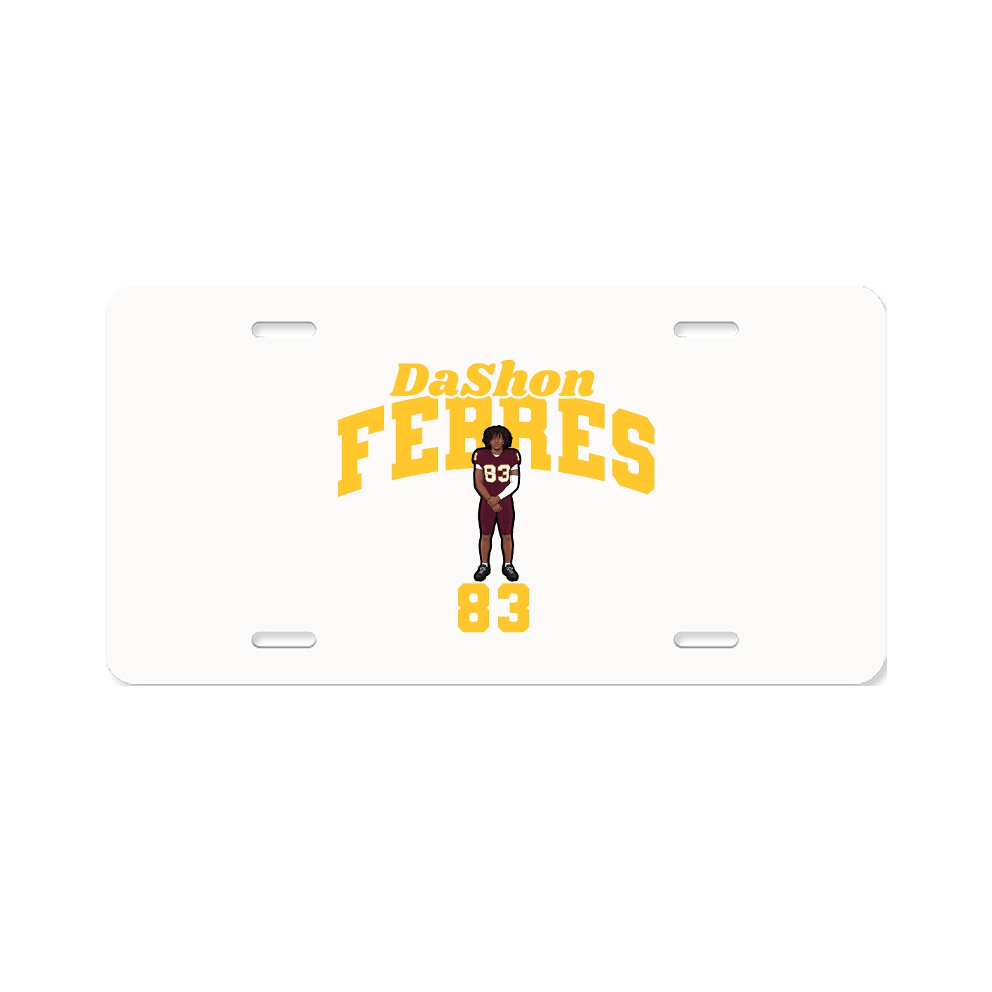 License Plate — Signature Arch in Classic