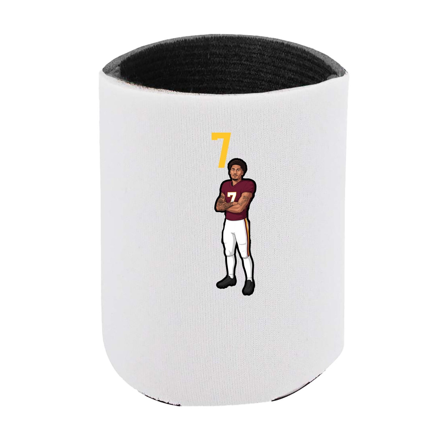 Can Holder — Number Top in White