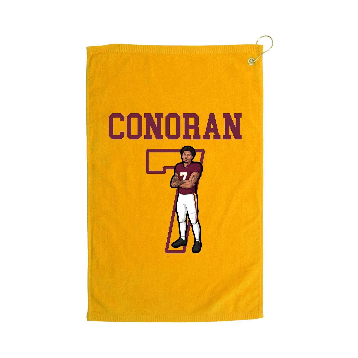 Golf Towel — Shirsey in Gold