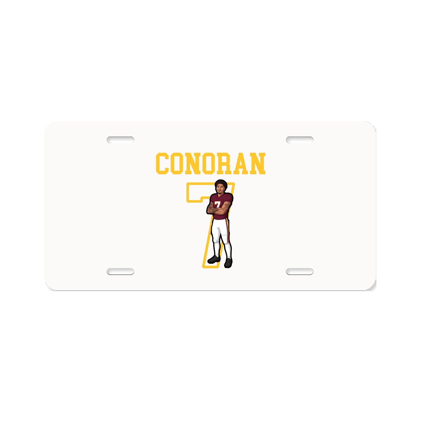 License Plate — Shirsey in Classic