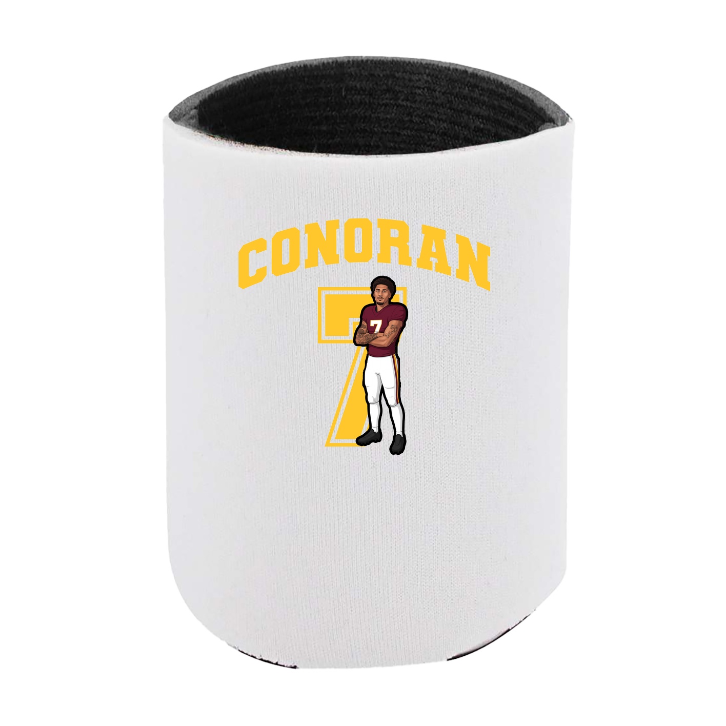 Can Holder — Number in White