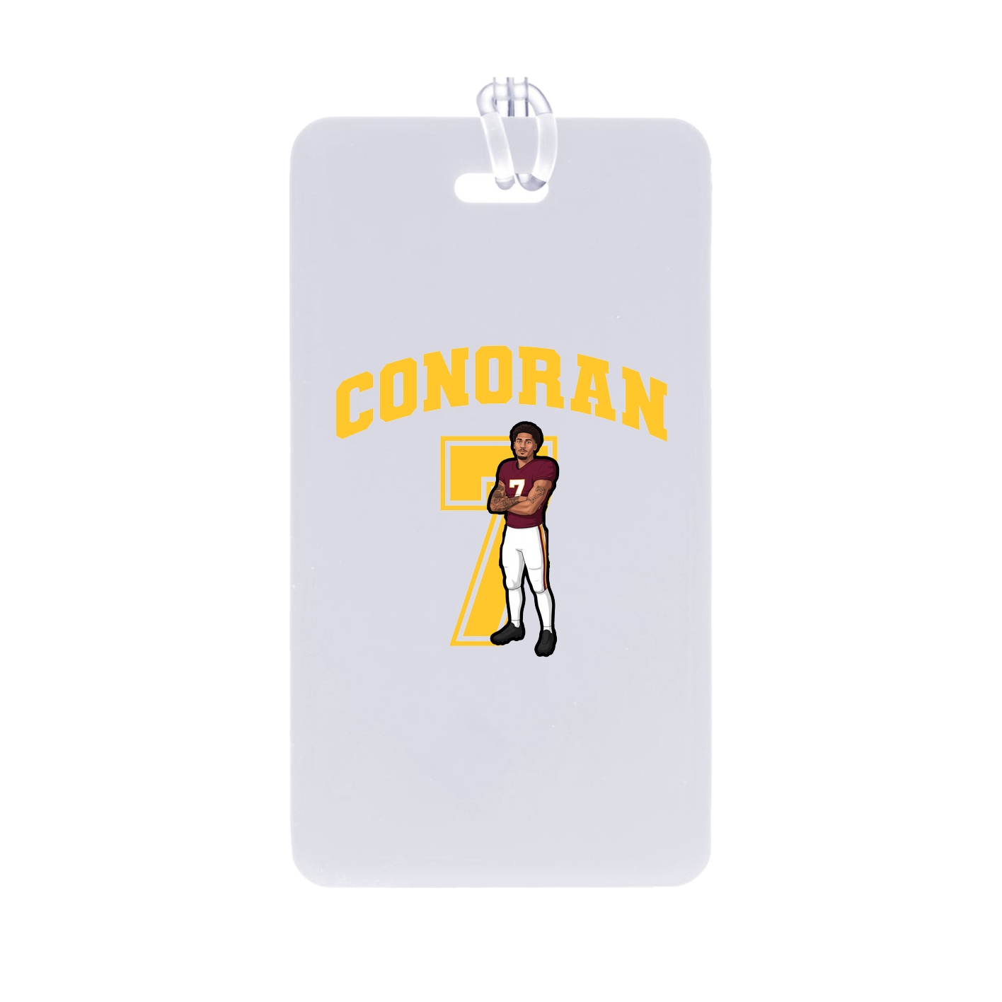 Bag Tag — Number in Classic