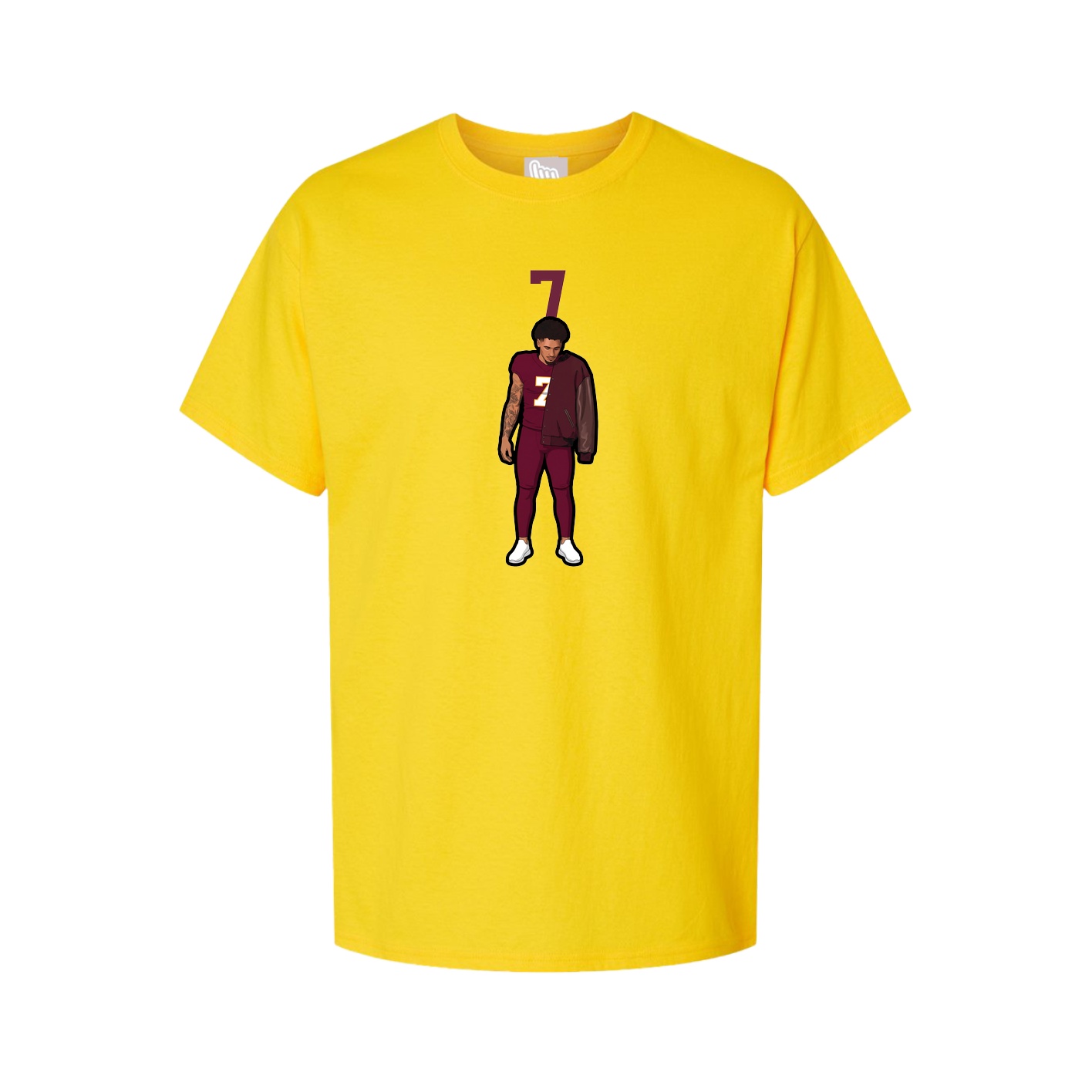 Tee — Number Top in Gold