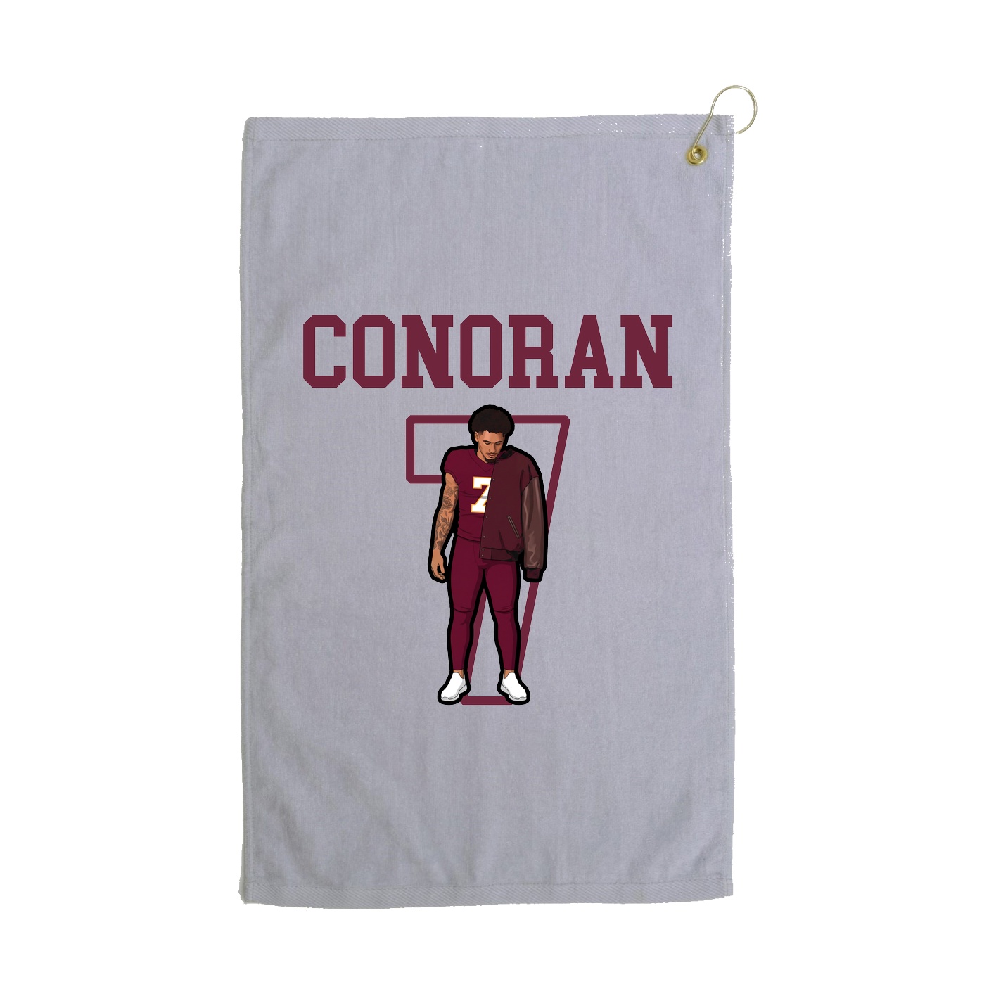 Golf Towel — Shirsey in Grey