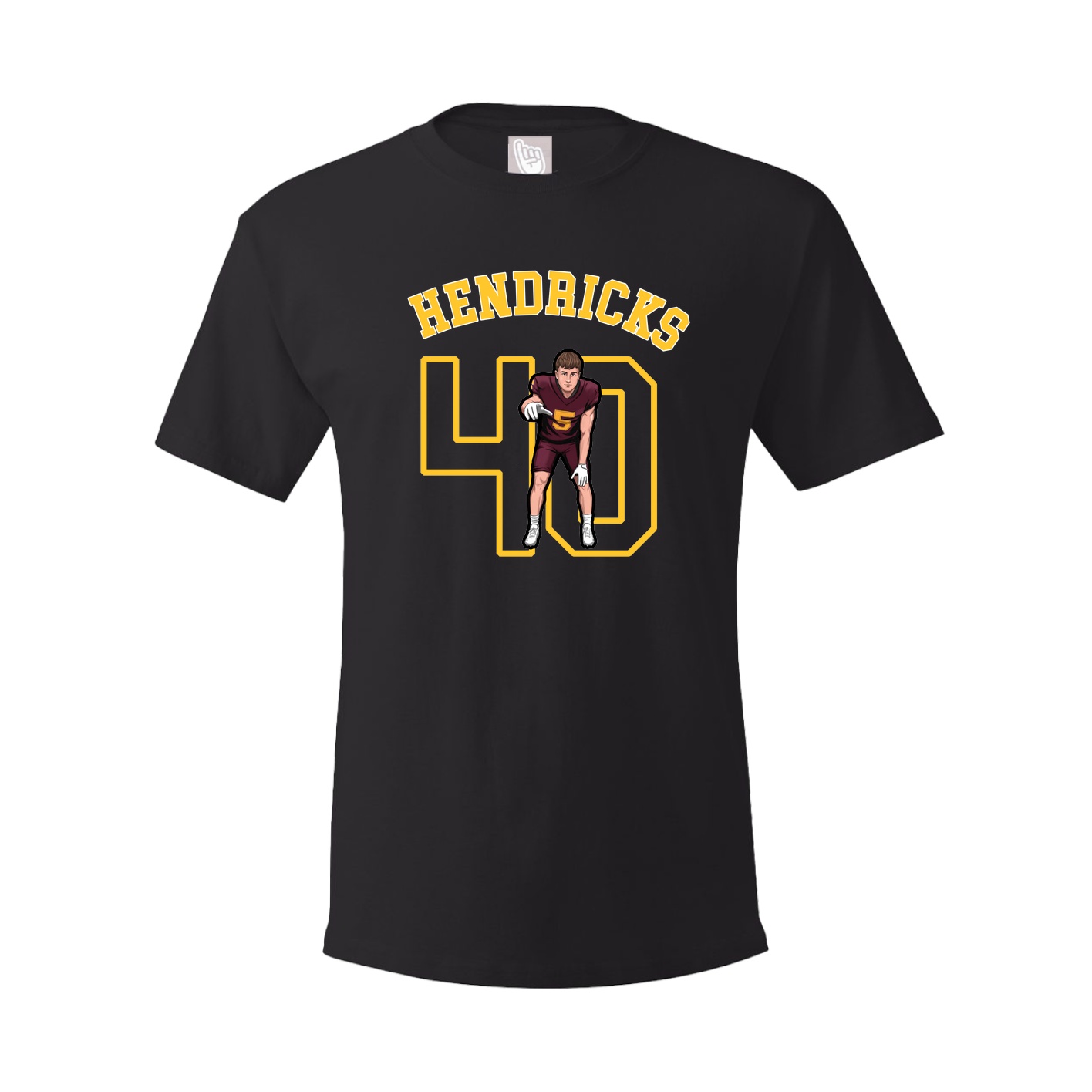 Youth Tee — Shirsey Arch in Black