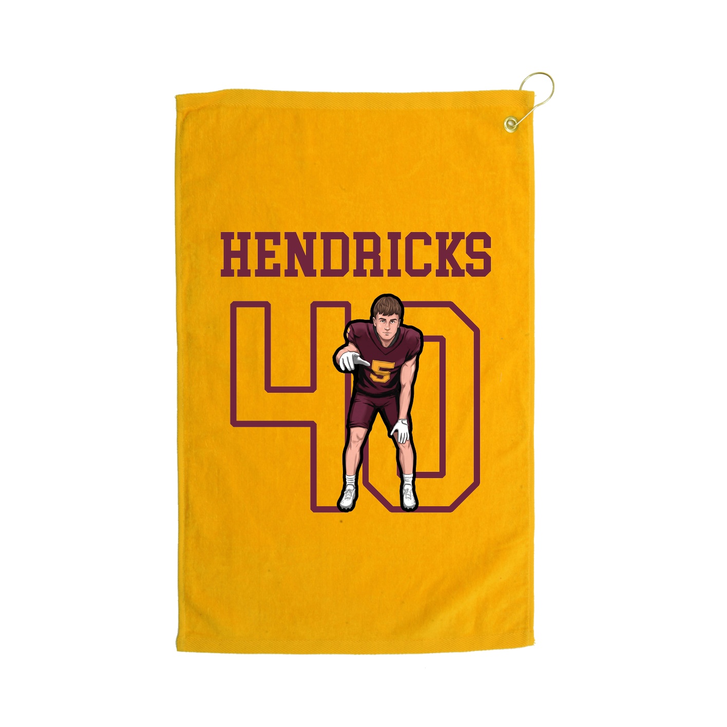 Golf Towel — Shirsey in Gold