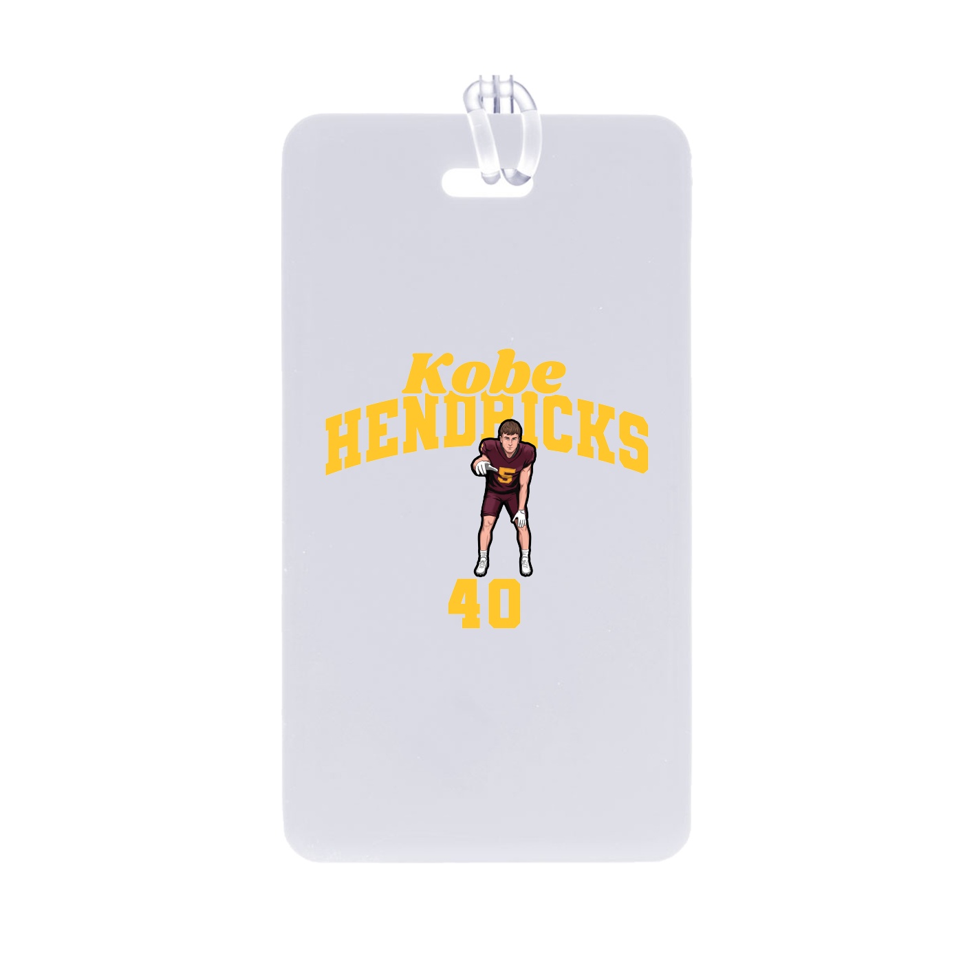 Bag Tag — Signature Arch in Classic