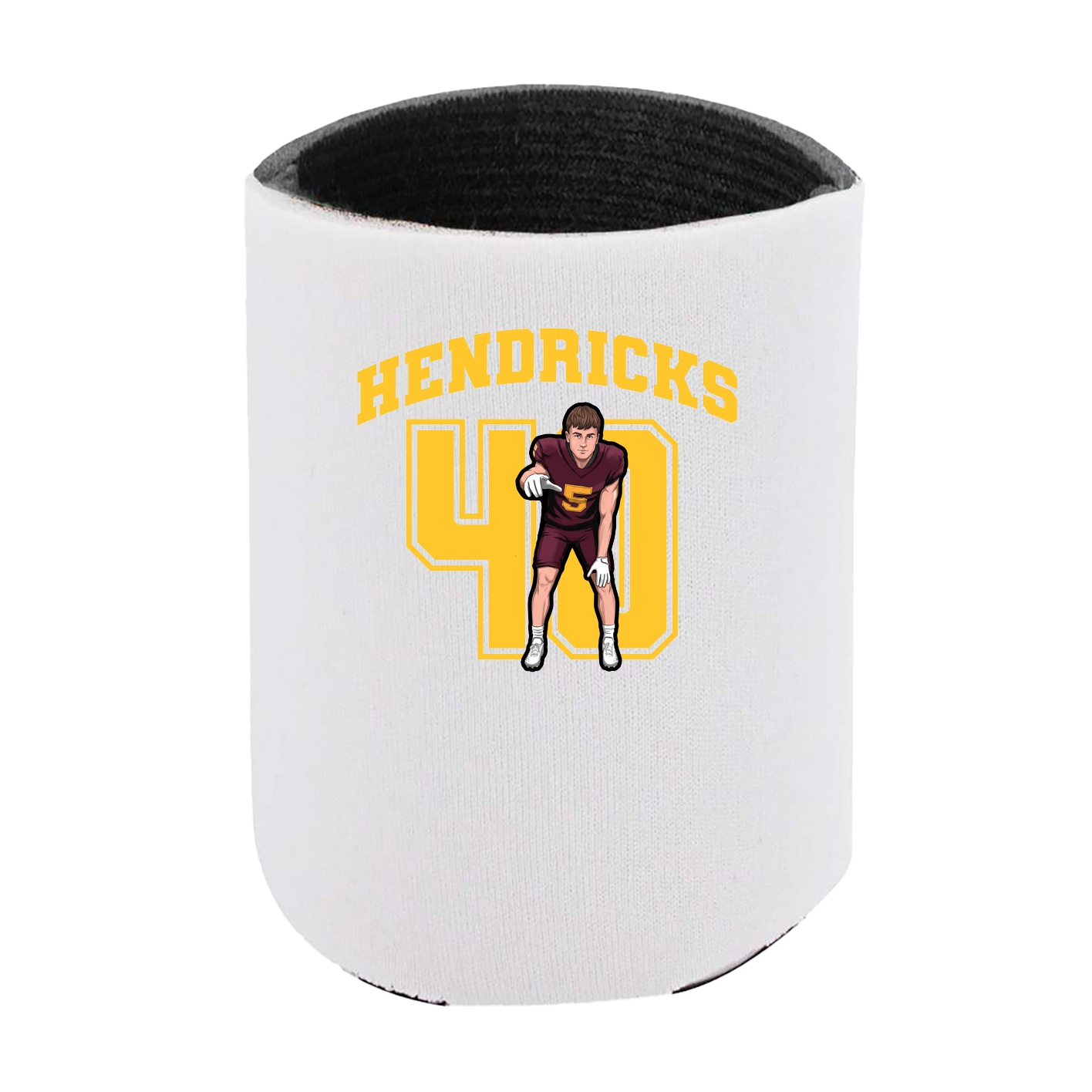 Can Holder — Number in White