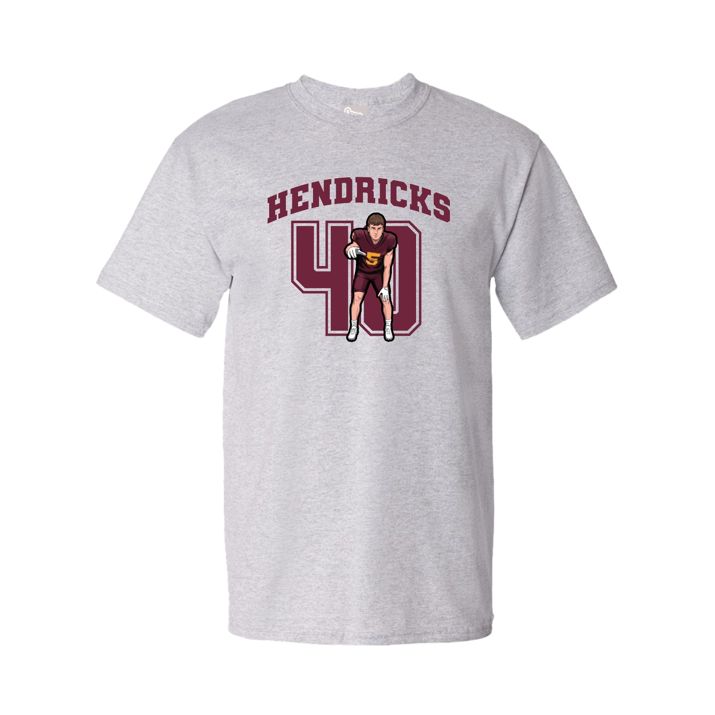 Tee — Number in Grey