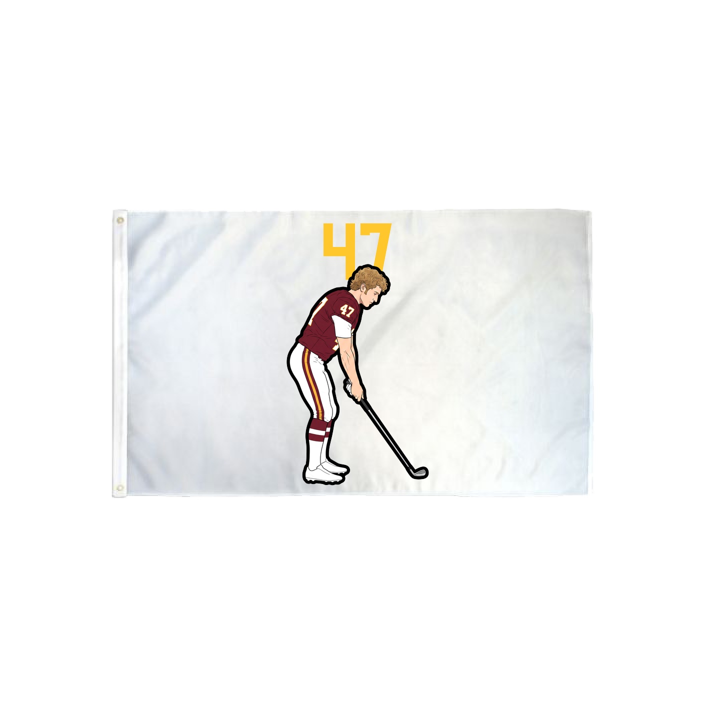 3x5 Flag — Number Top in Classic