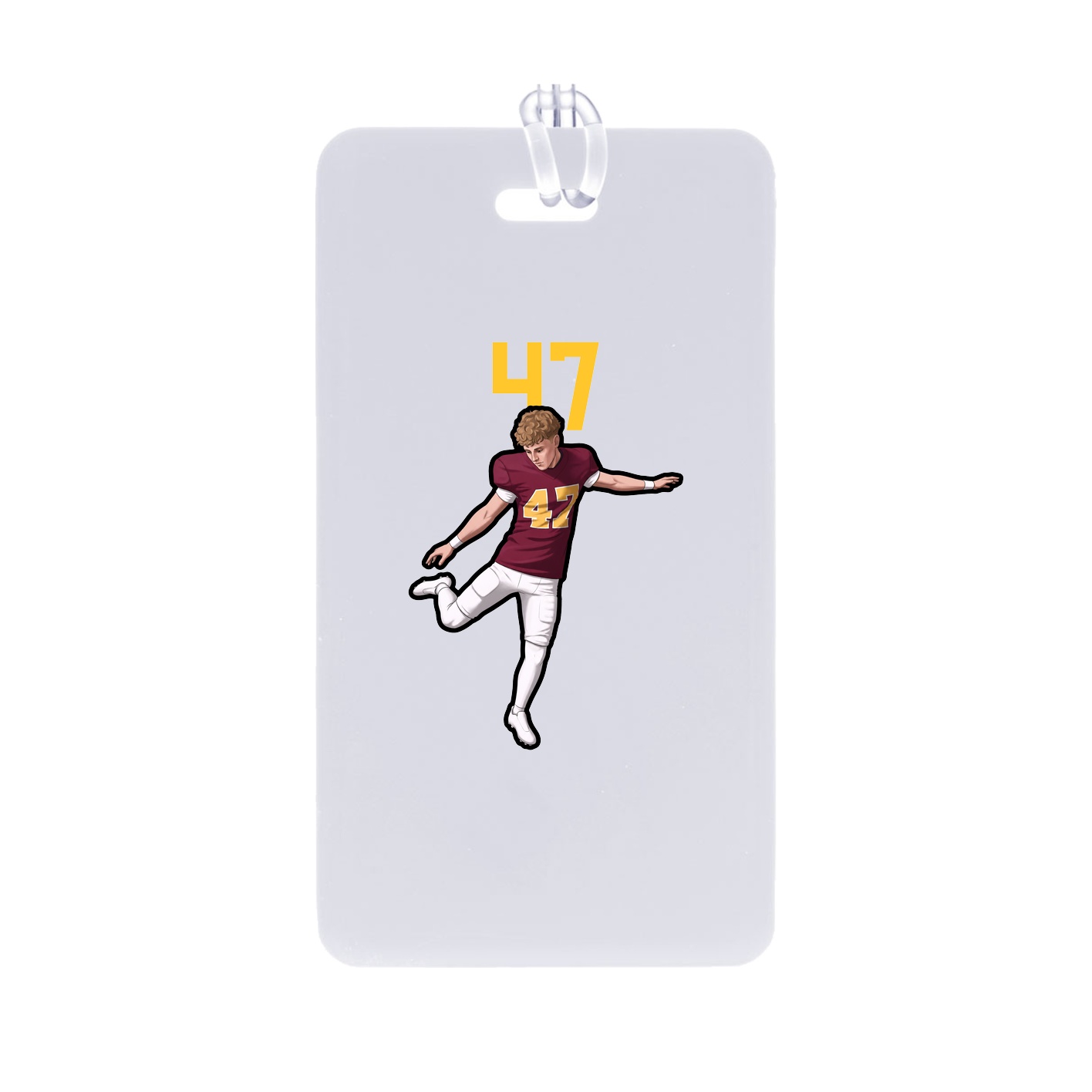 Bag Tag — Number Top in Classic