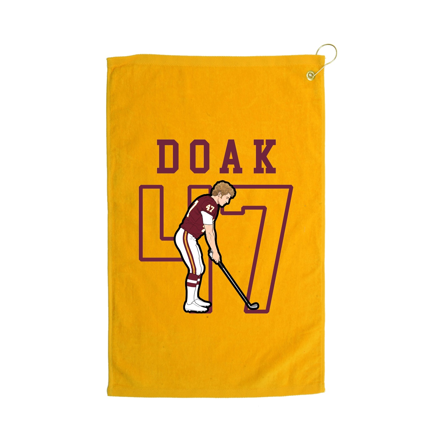Golf Towel — Shirsey in Gold