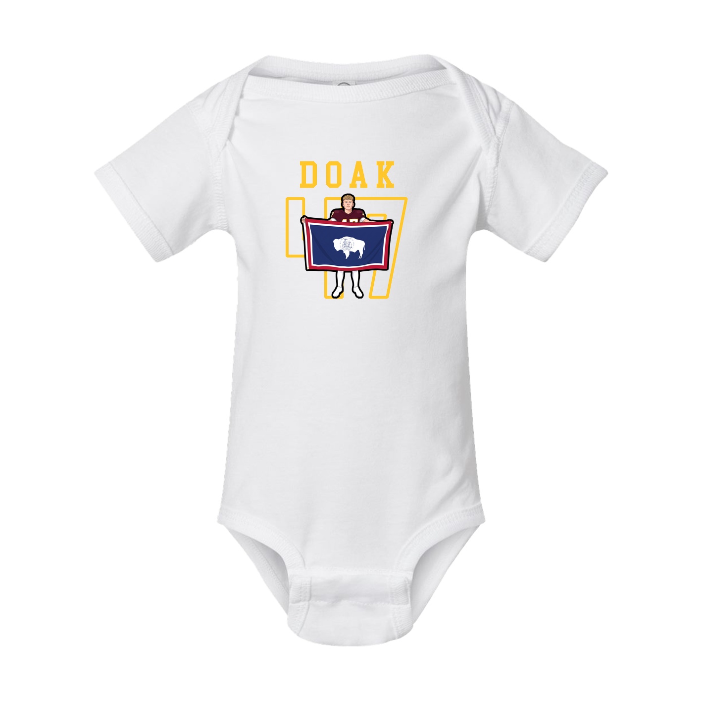 Baby Onesie — Shirsey in White