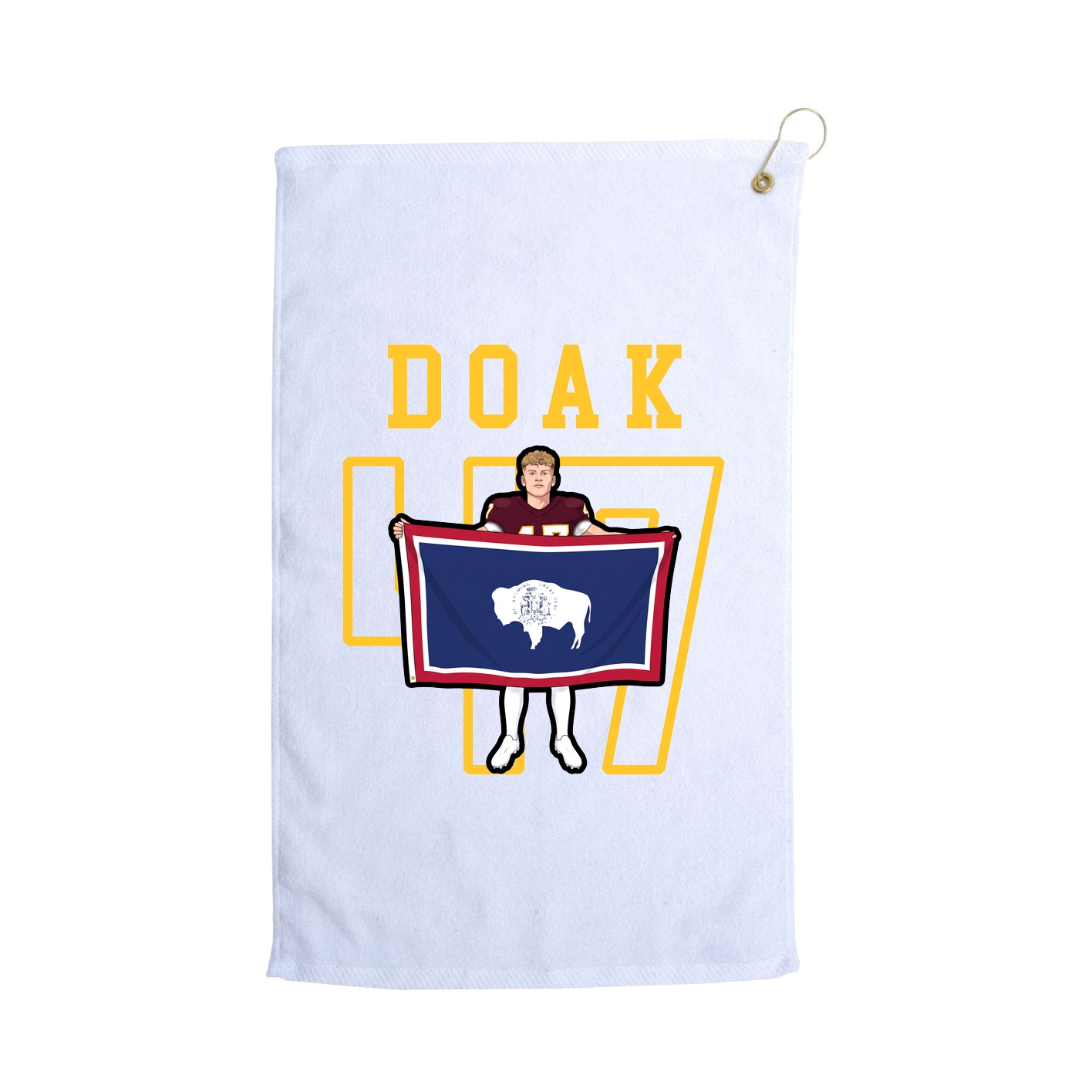 Golf Towel — Shirsey in White