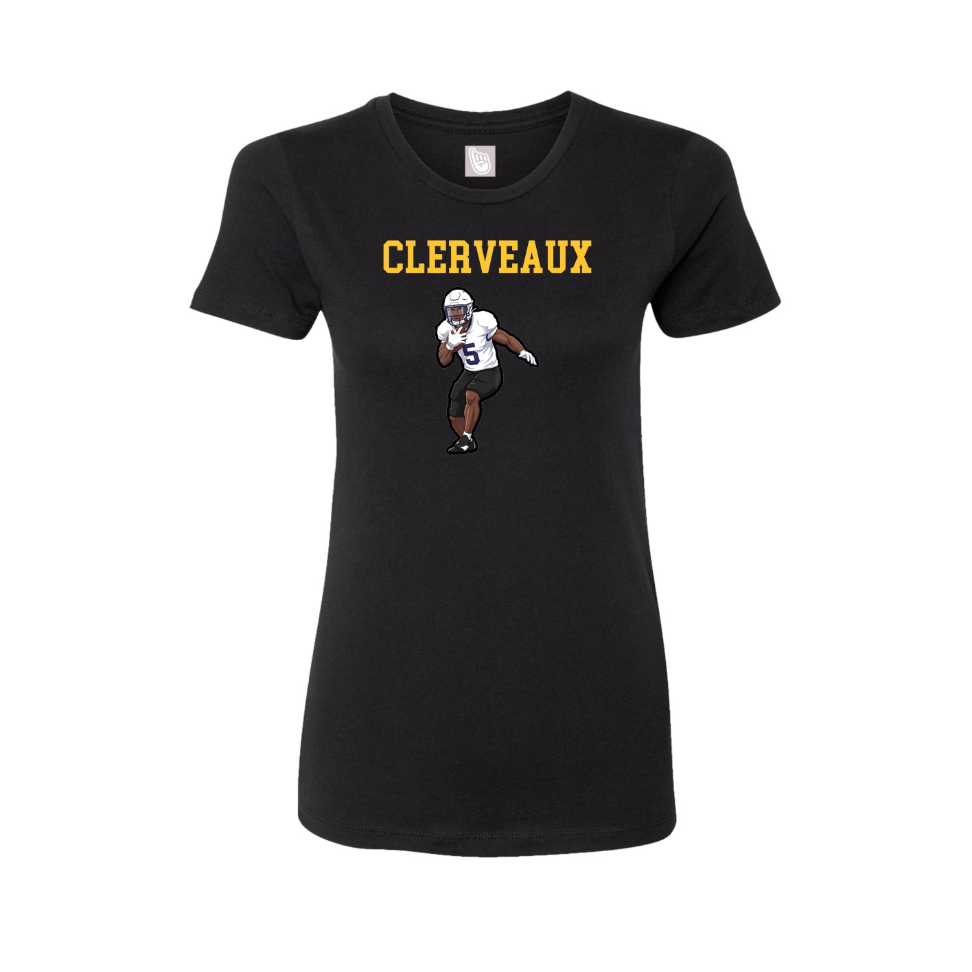 Fitted Women's Tee — Shirsey in Black