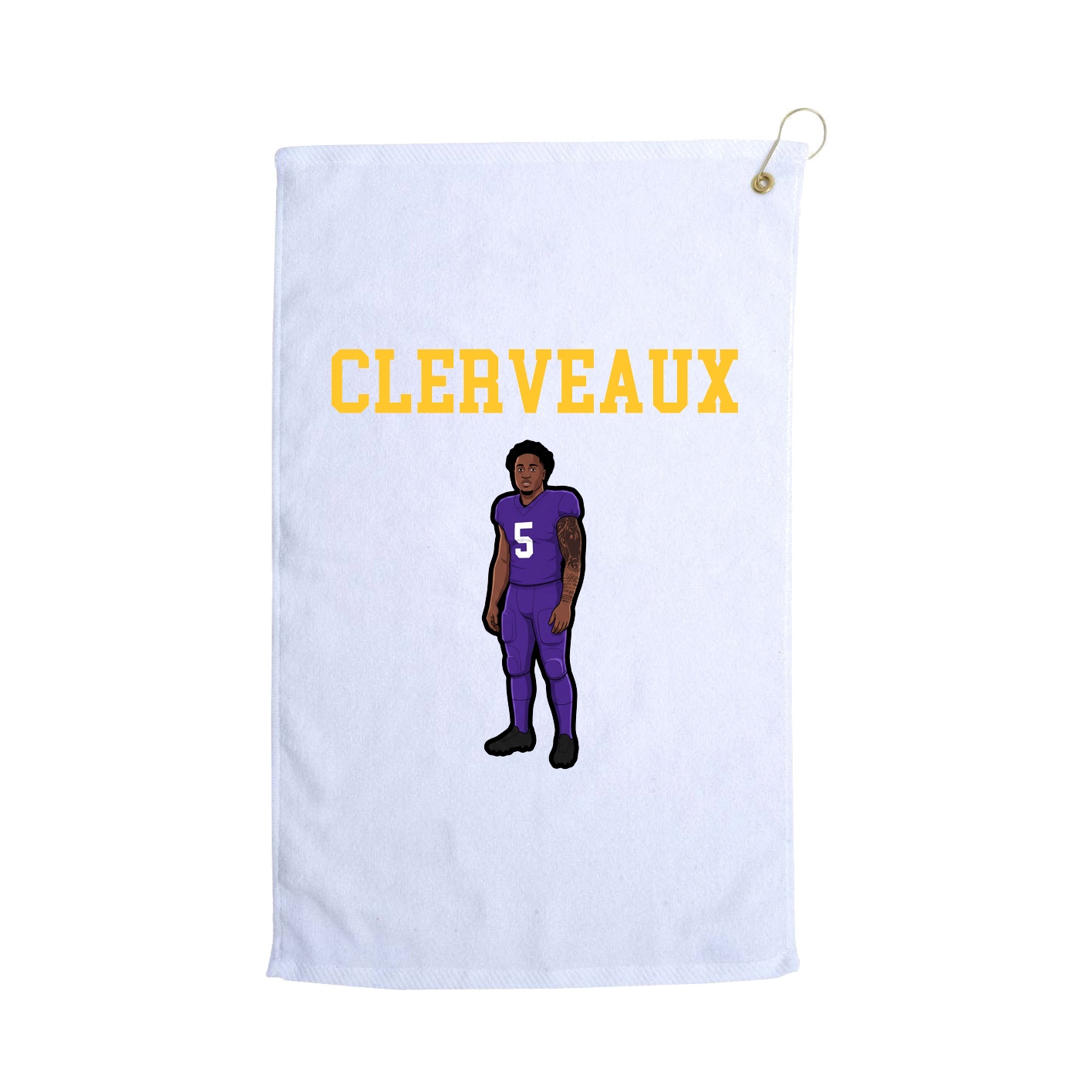 Golf Towel — Shirsey in White