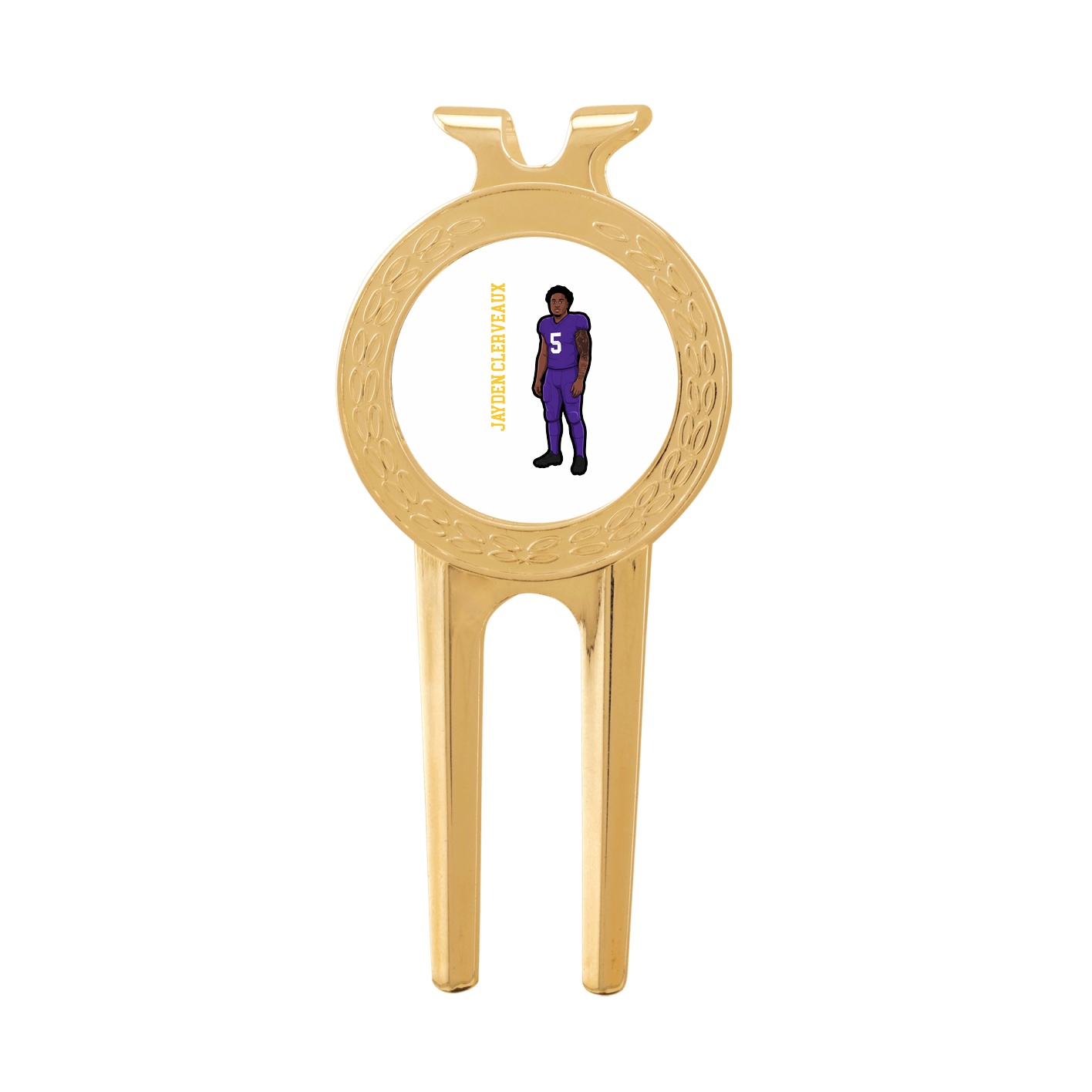 Divot Tool with Ball Marker — Name Vertical in Classic
