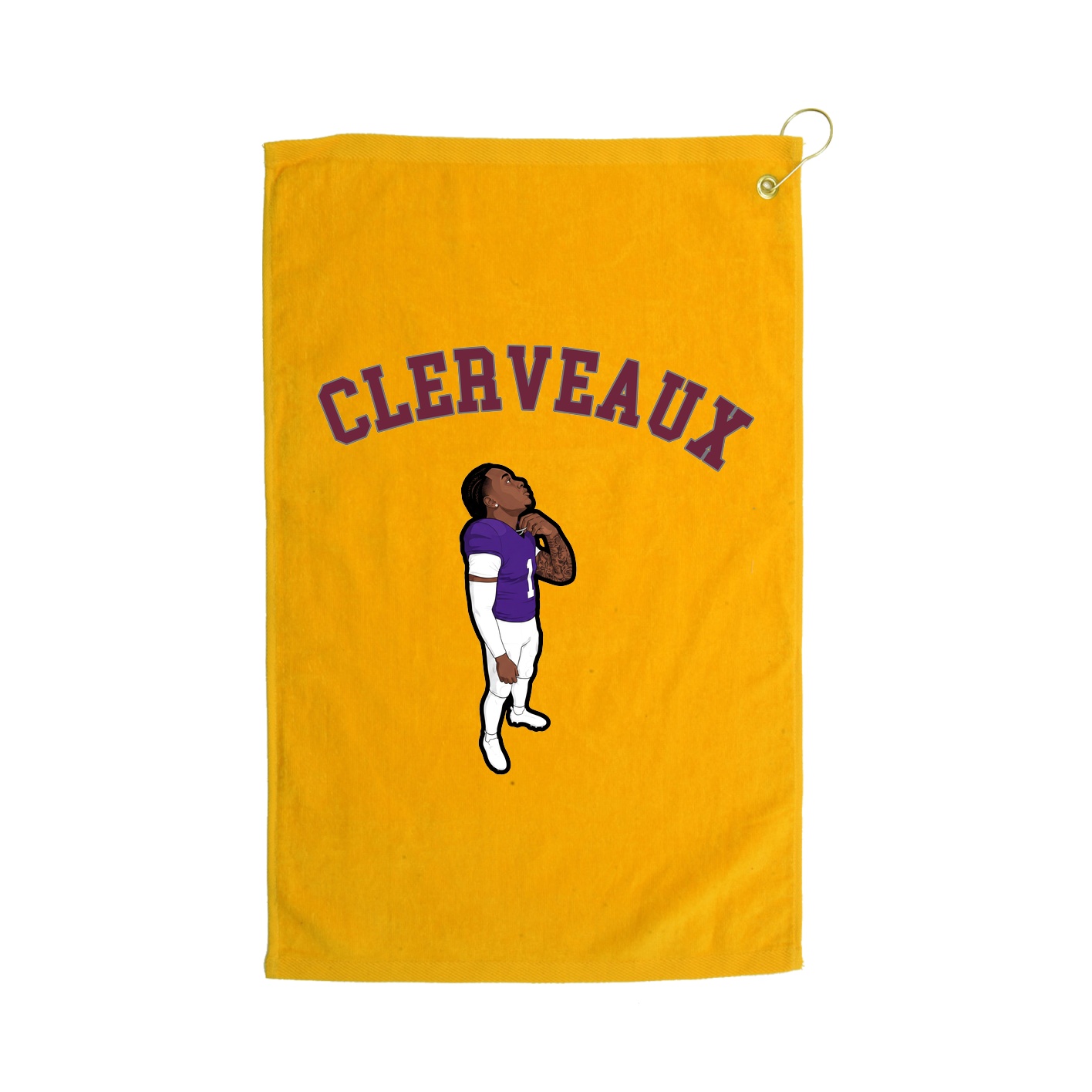 Golf Towel — Shirsey Arch in Gold