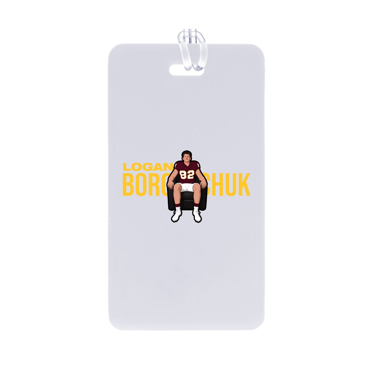 Bag Tag — Player Name in Classic