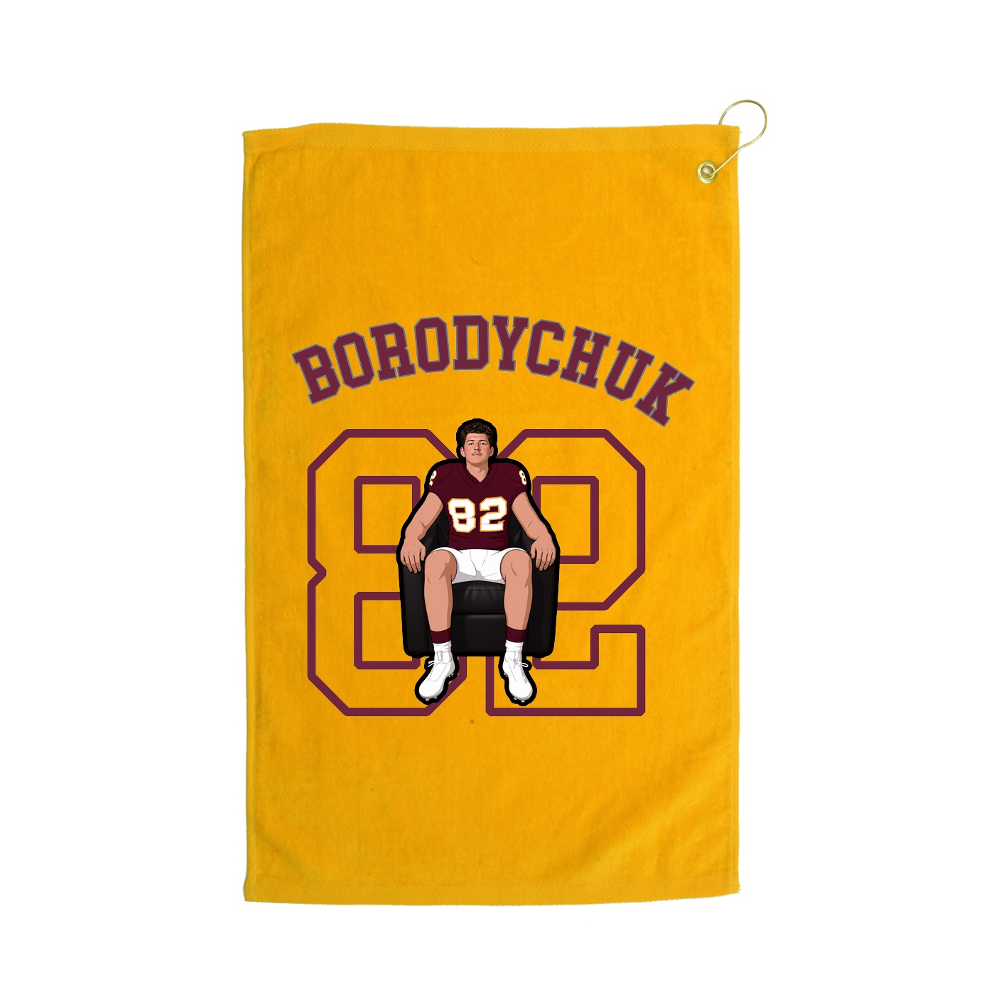 Golf Towel — Shirsey Arch in Gold