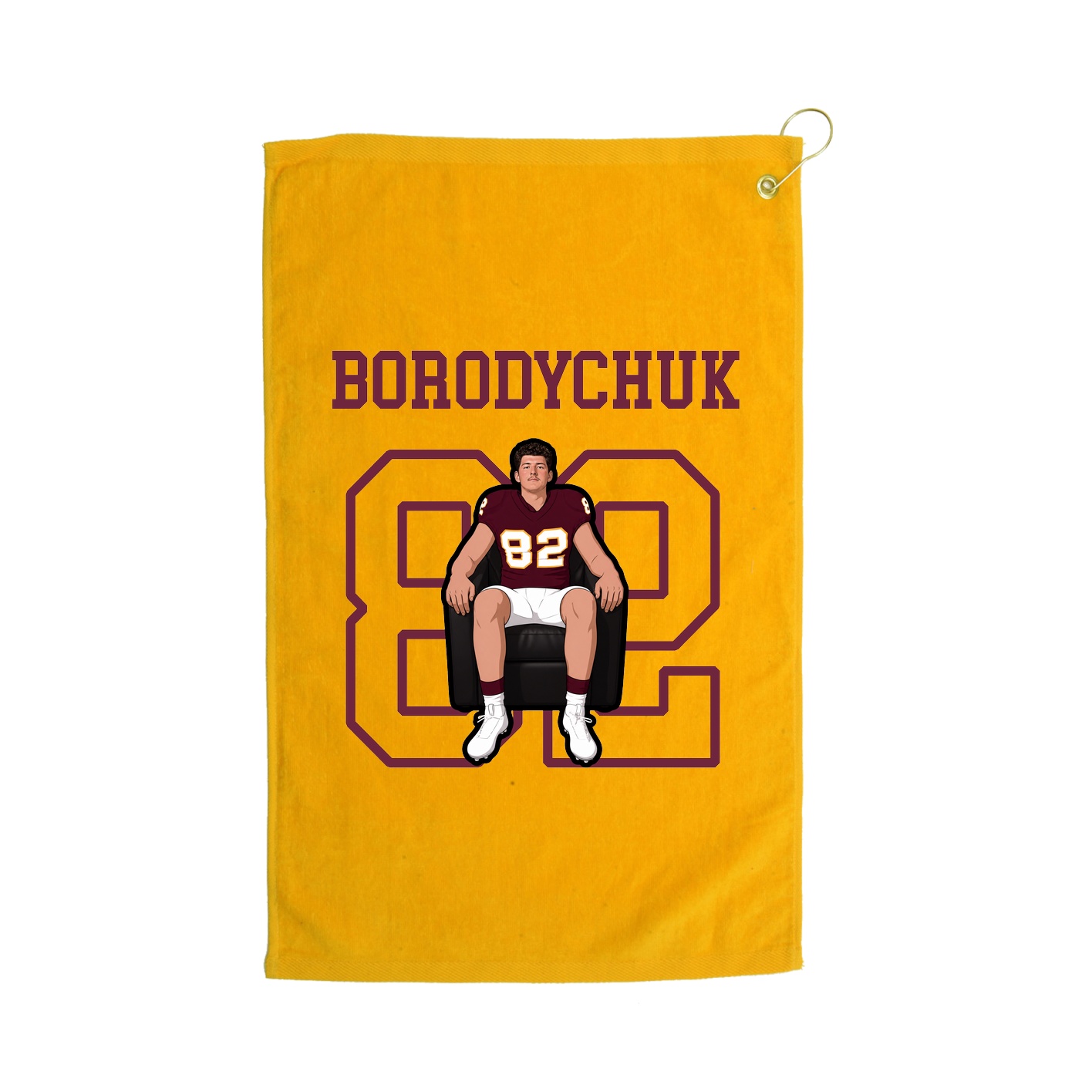 Golf Towel — Shirsey in Gold