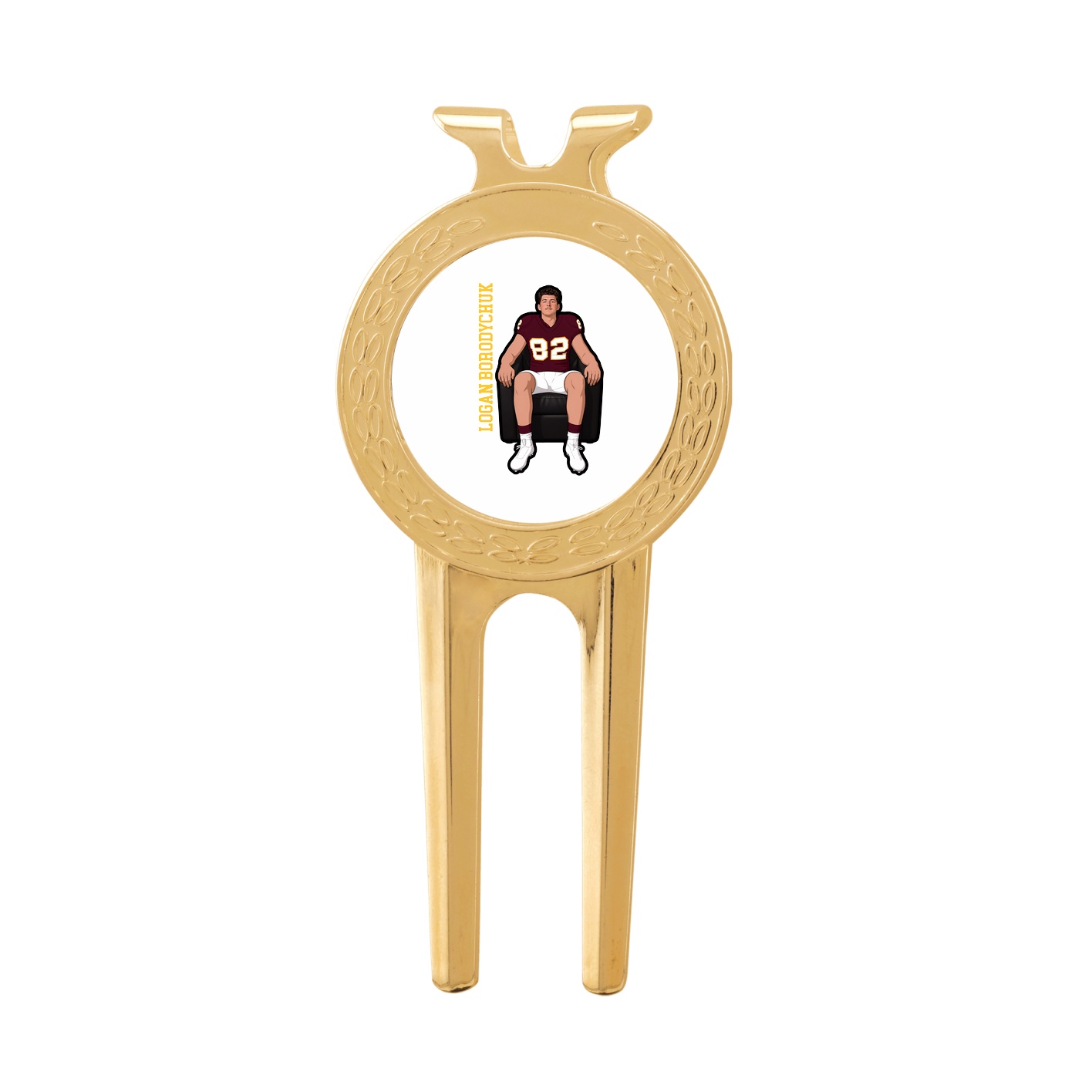 Divot Tool with Ball Marker — Name Vertical in Classic