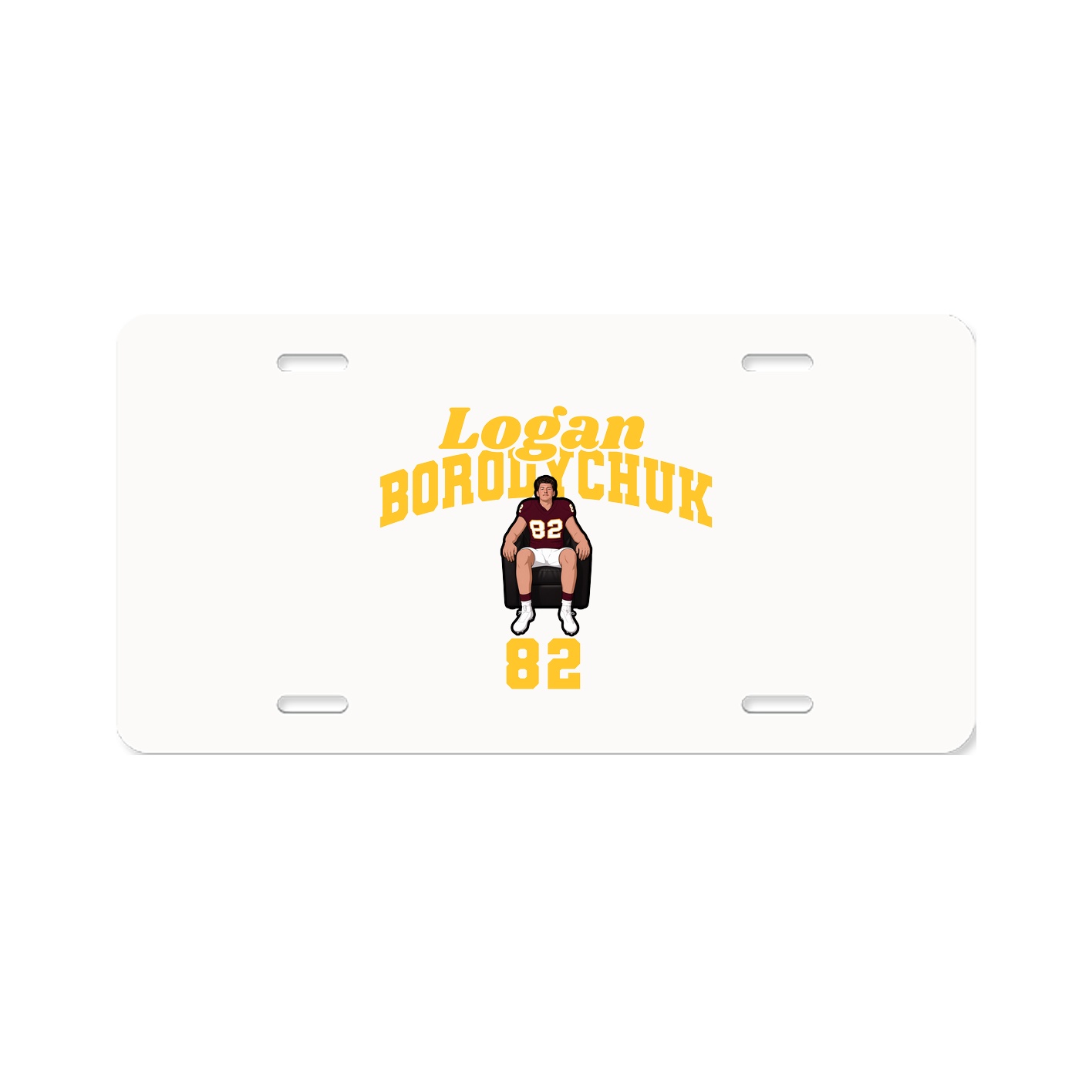 License Plate — Signature Arch in Classic