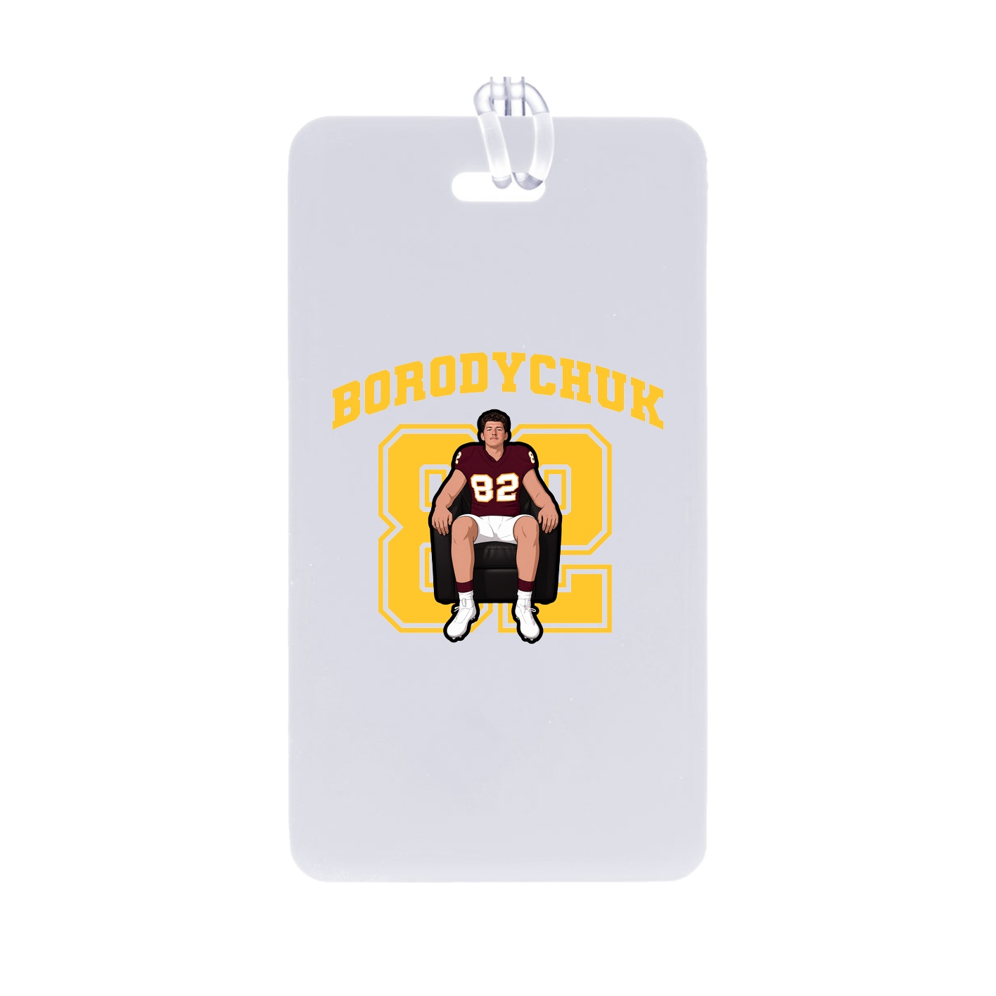 Bag Tag — Number in Classic