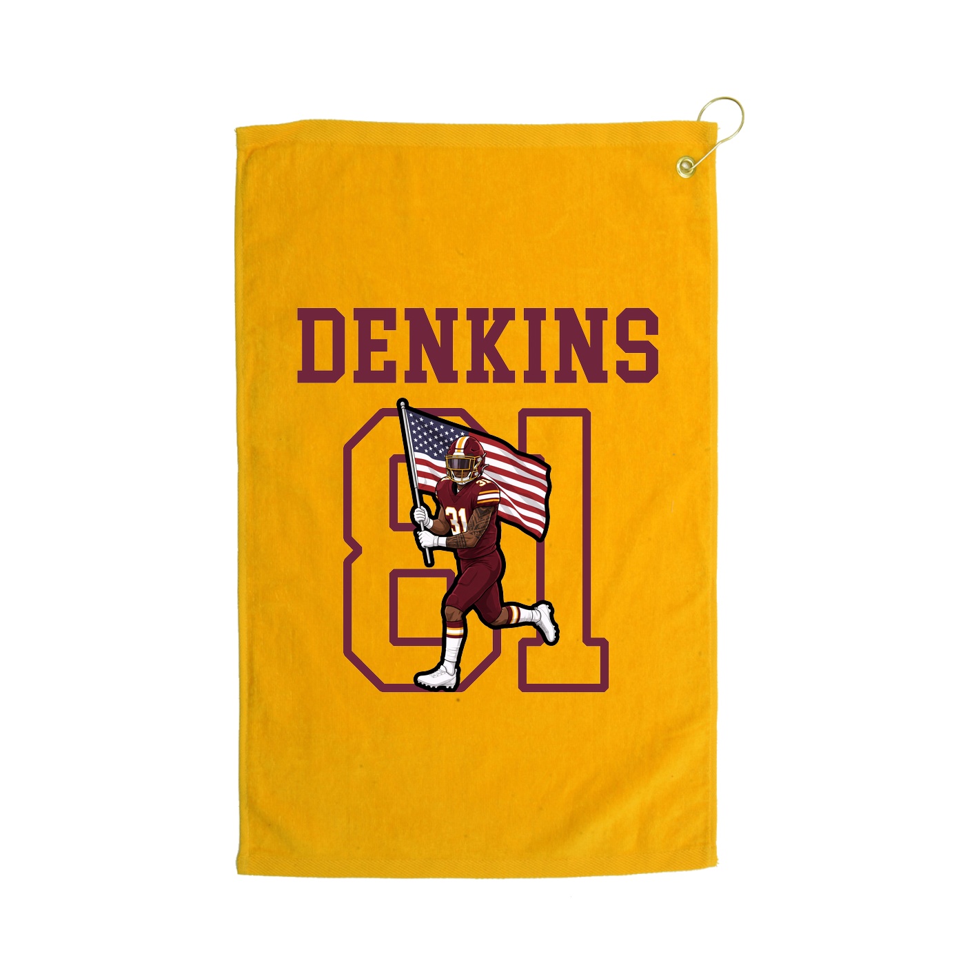 Golf Towel — Shirsey in Gold