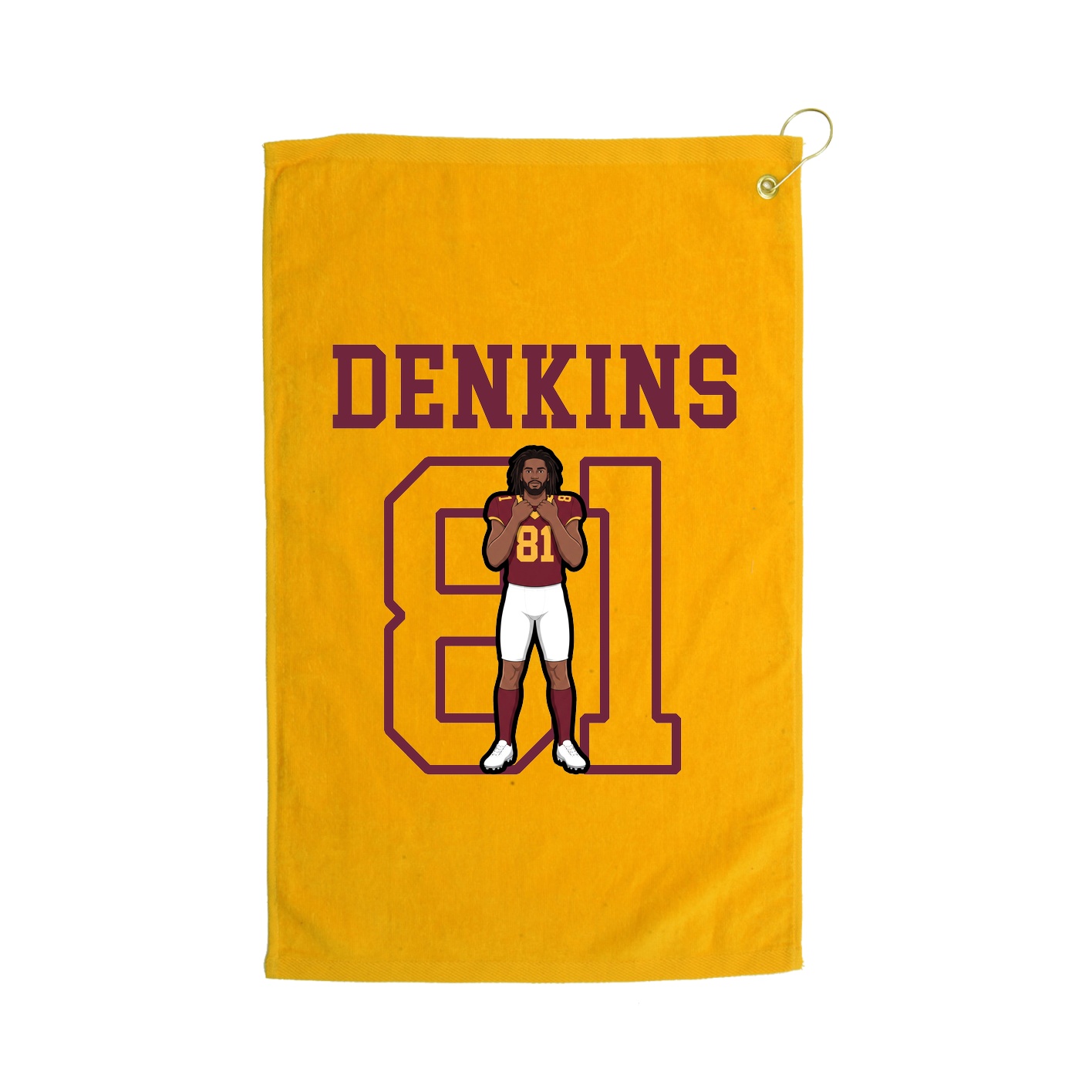 Golf Towel — Shirsey in Gold
